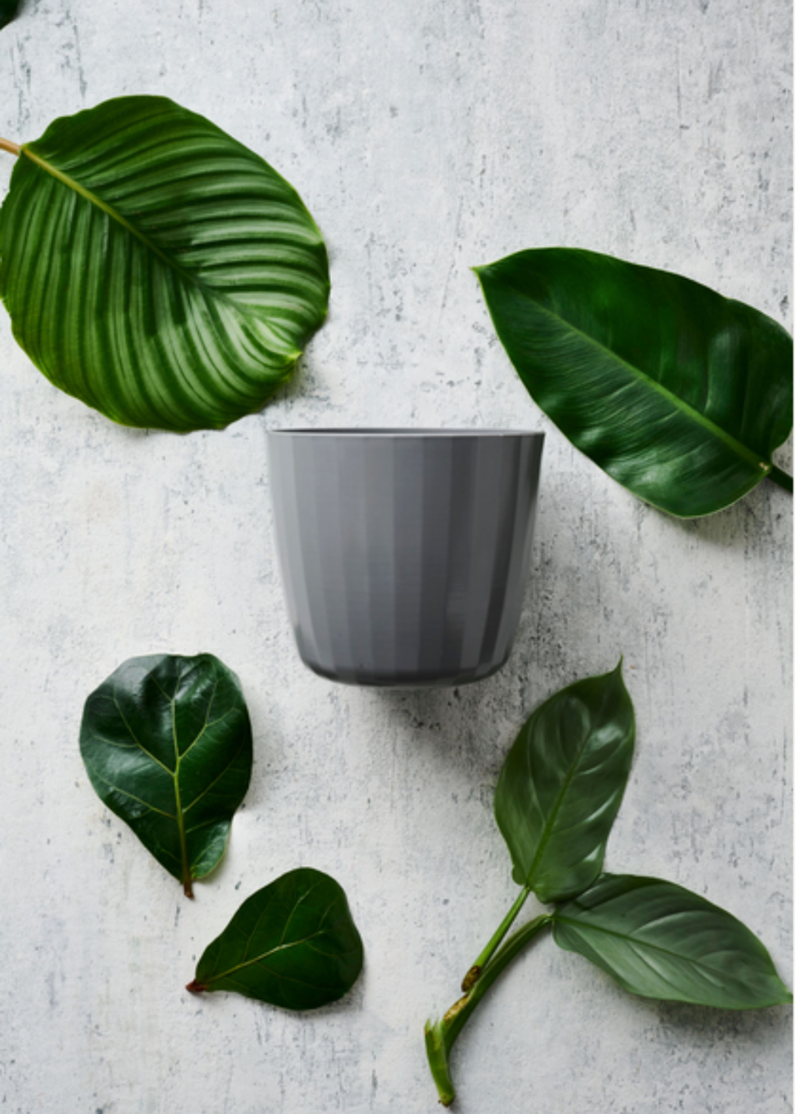 SMALLrevolution - Jar - Berta Flowerpot - Grey