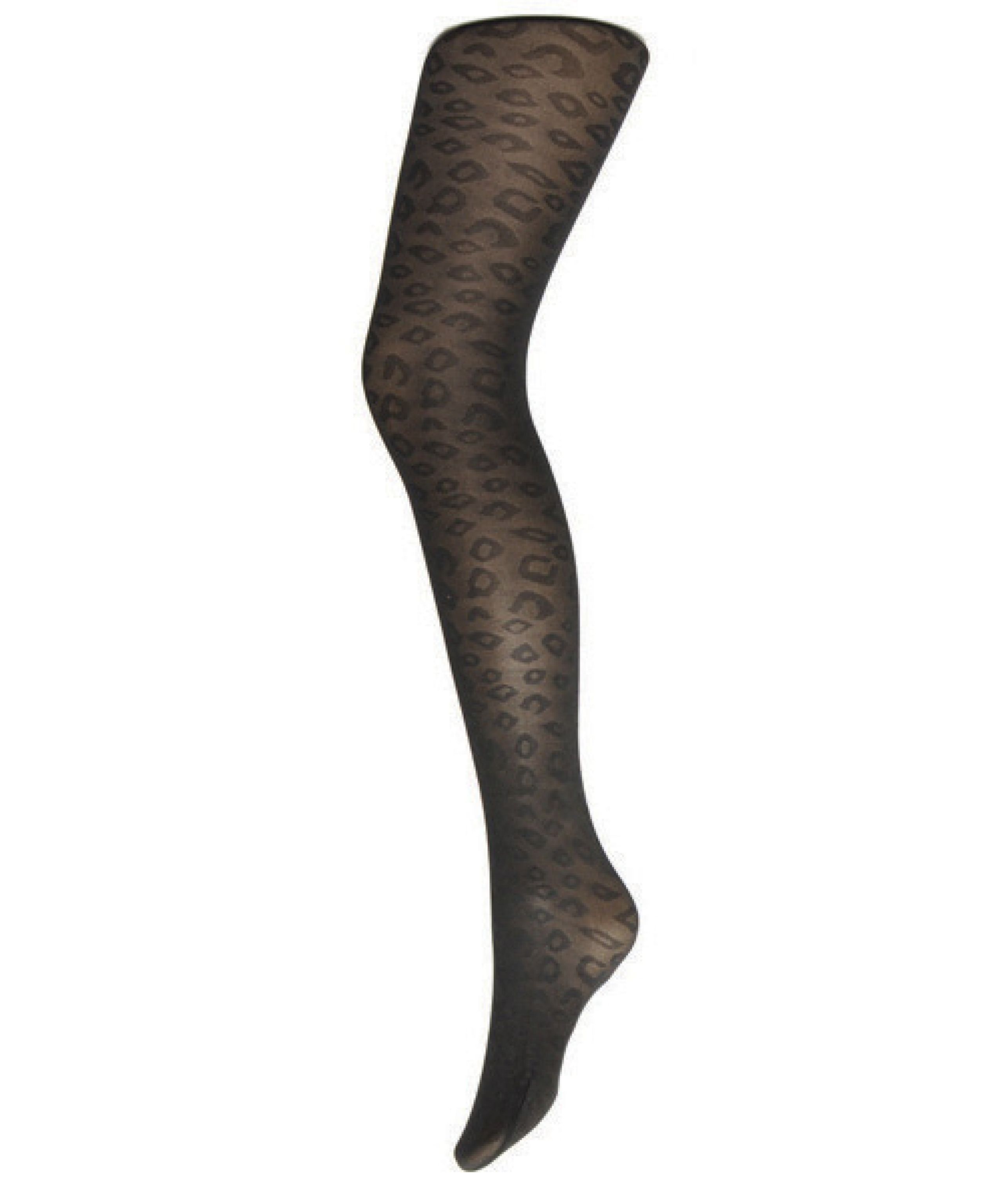 Sneaky Fox - Tights - MAC Leopard PH - Black (col. 5399)