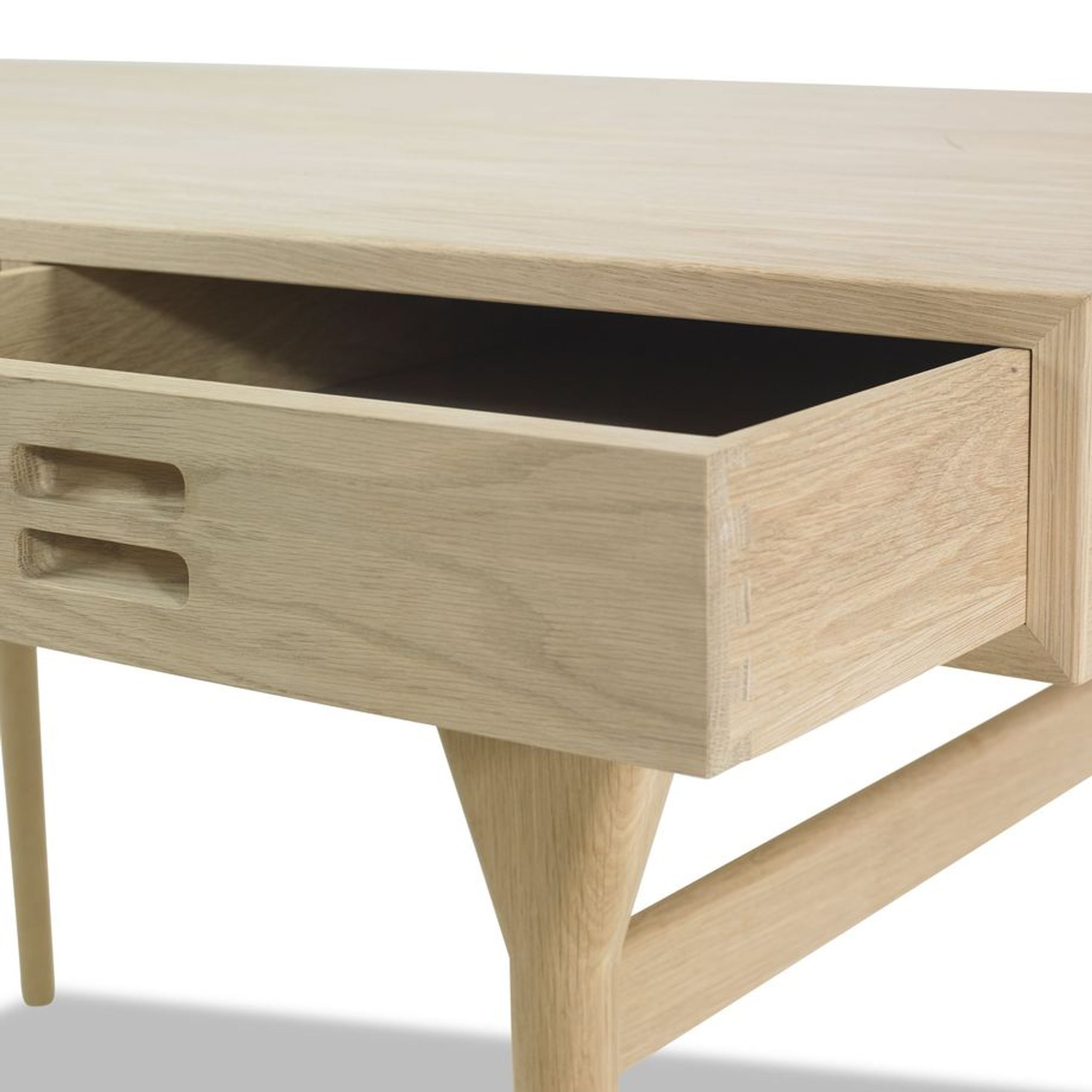 Snedkergaarden - Desk - ND93 Desk - Oak 2 Drawers