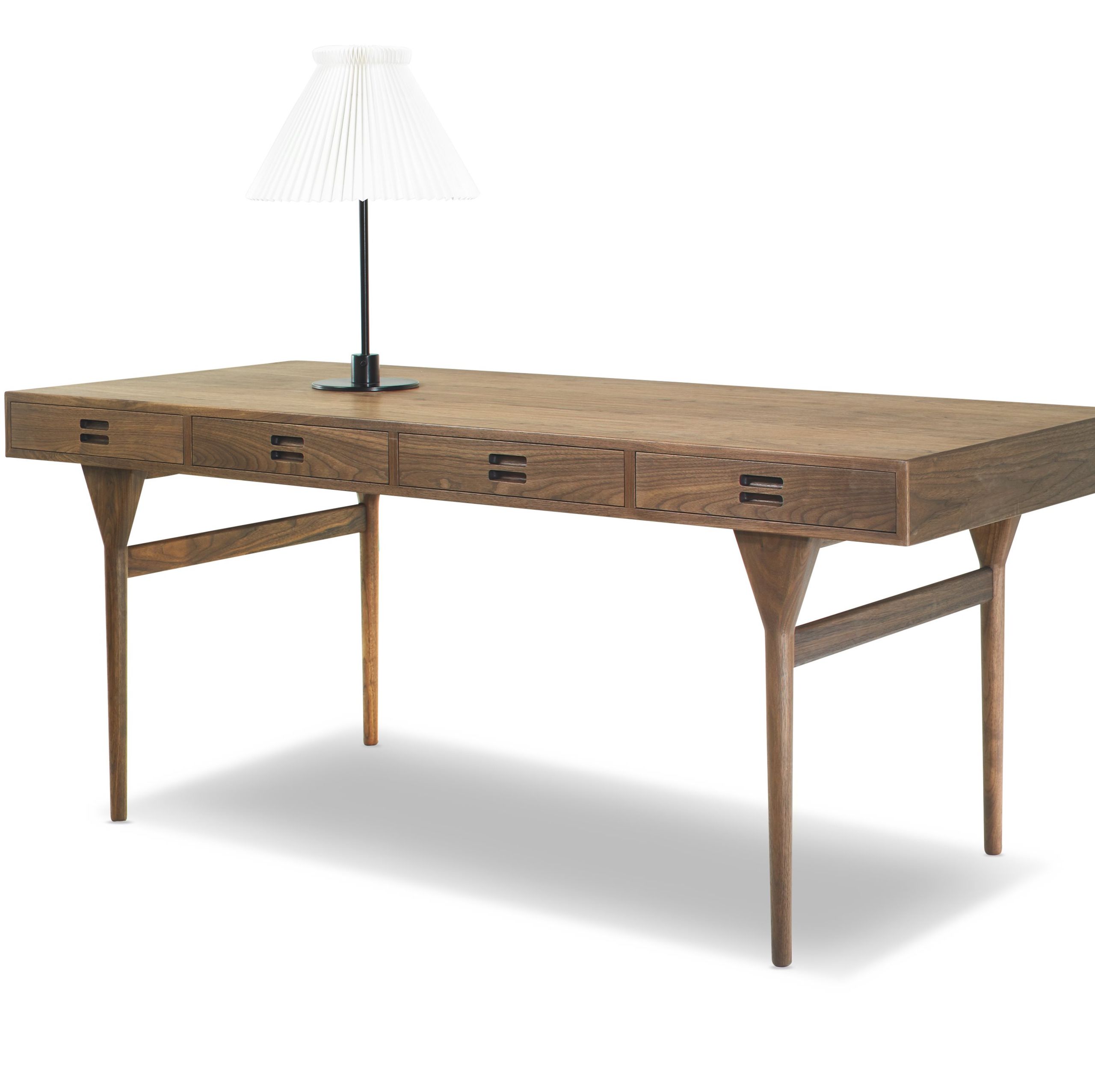 Snedkergaarden - Desk - ND93 Skrivebord - Walnut 4 Drawers