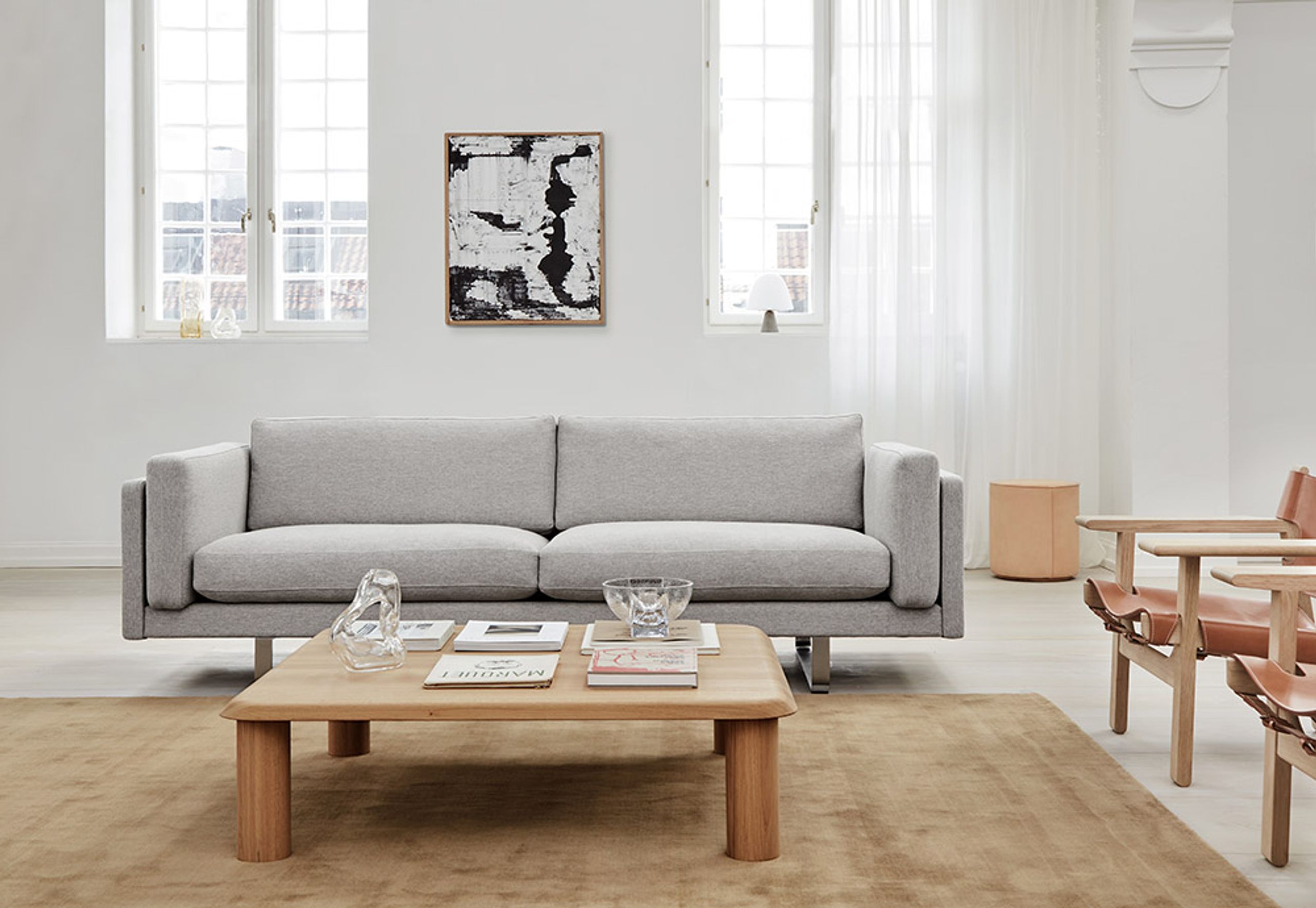 - Couch - EJ280 2 Seater Sofa 8052 by Erik Jørgensen Studio - Foss 102