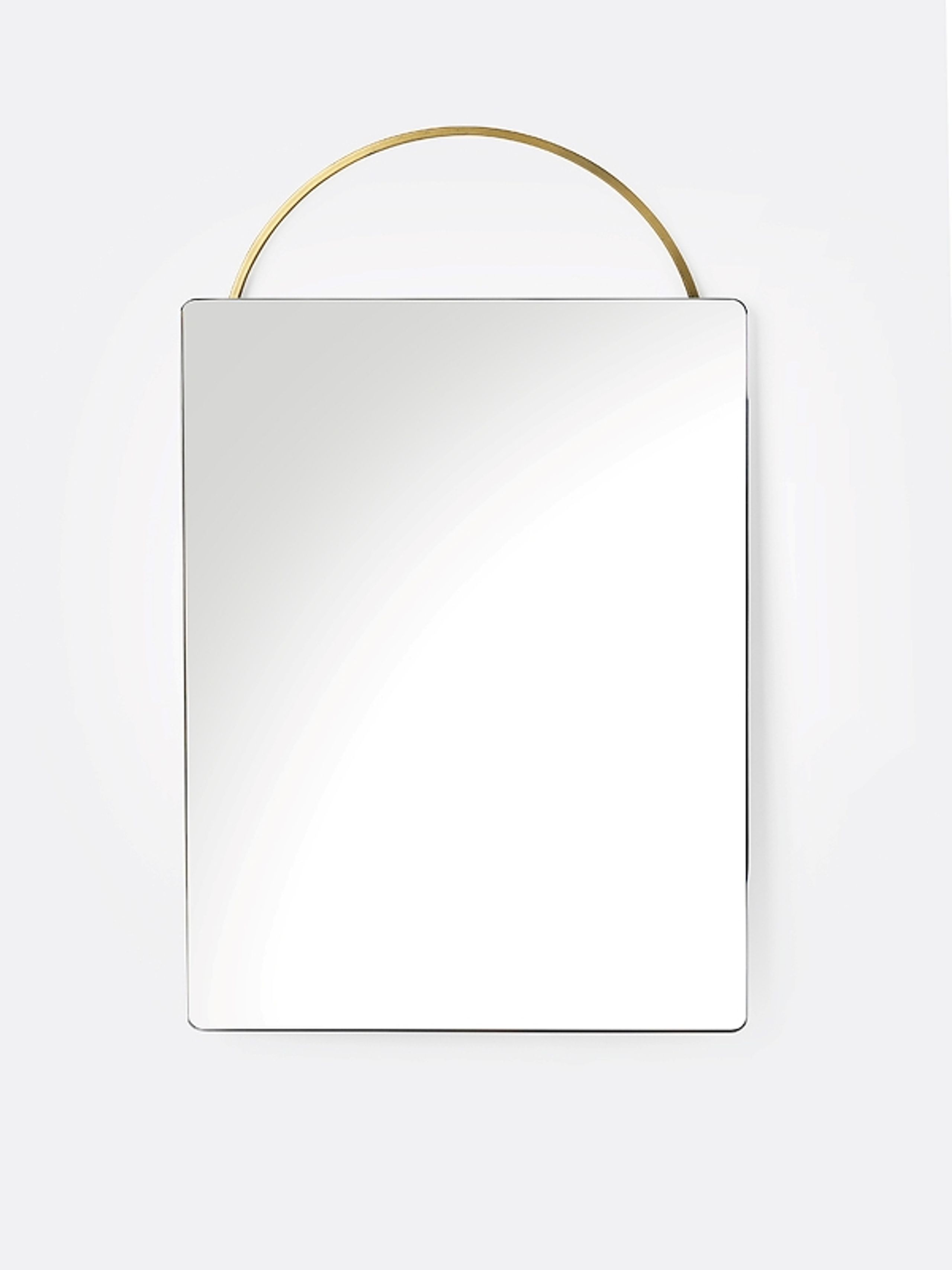 Ferm Living - Lustro - Adorn Brass Mirror - Face - Brass
