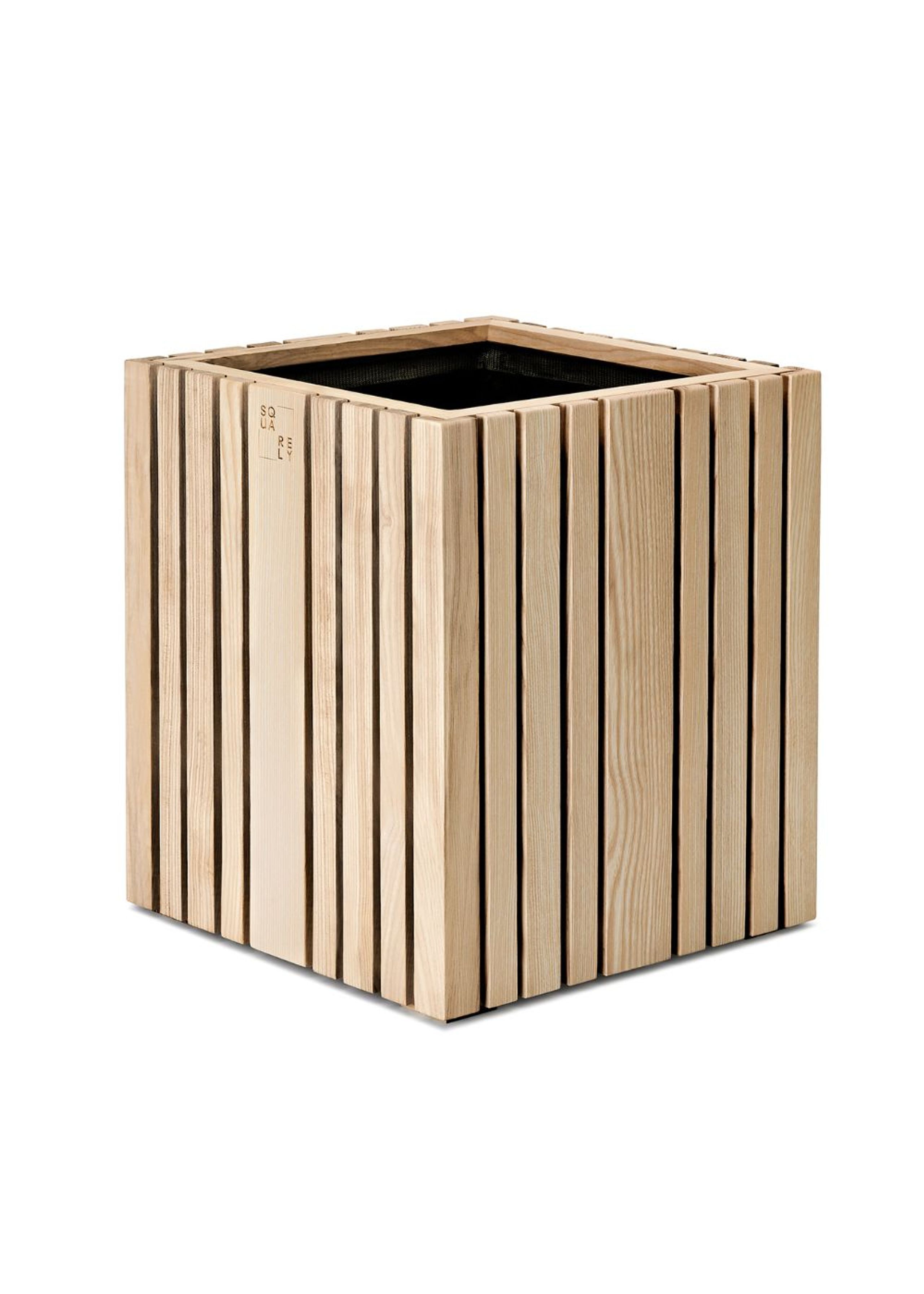 SQUARELY CPH - Pflanzkübel - GrowBIG - Natural Ash