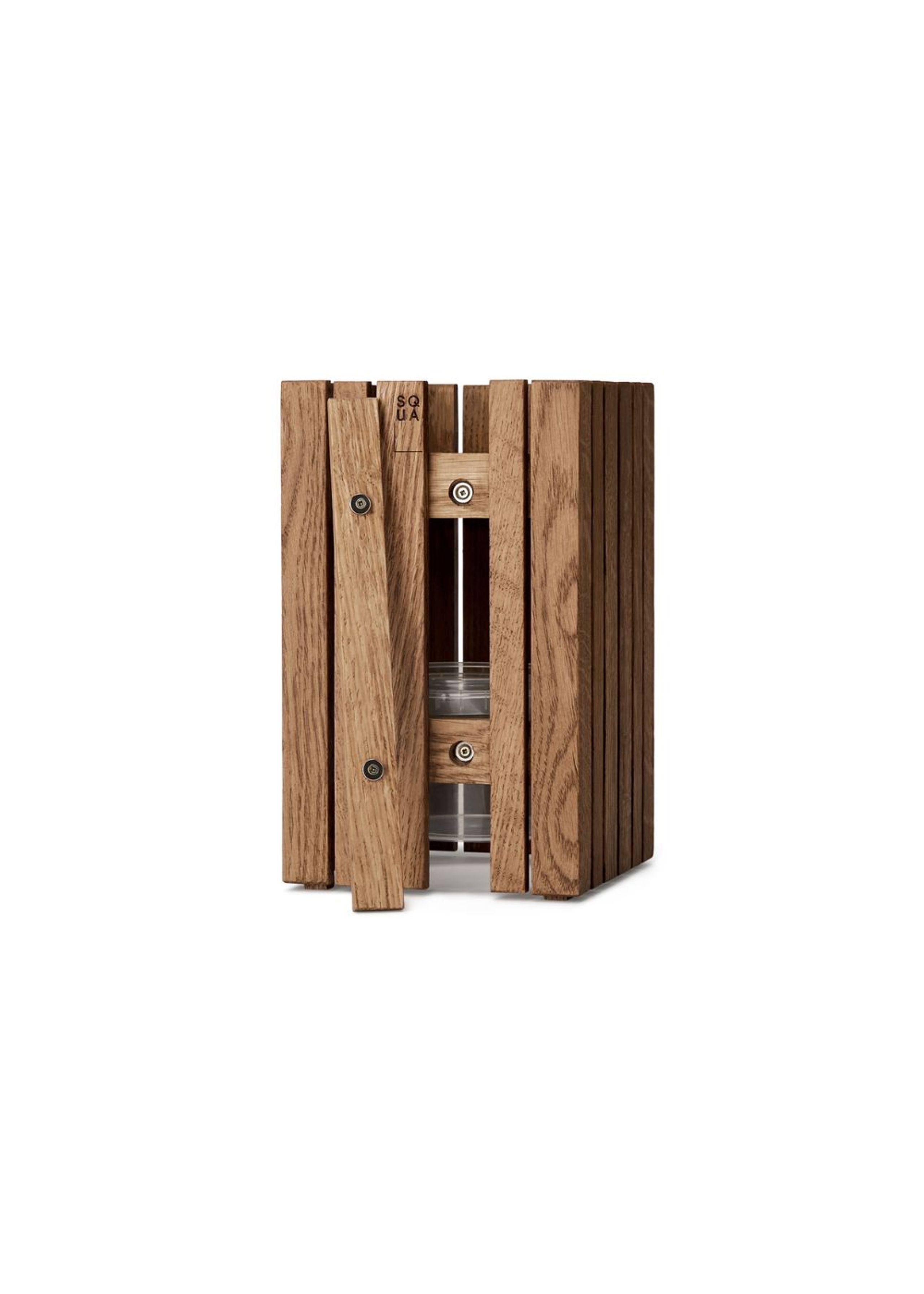 SQUARELY CPH - Pflanzkübel - GrowSMALL Wall - Dark Oak