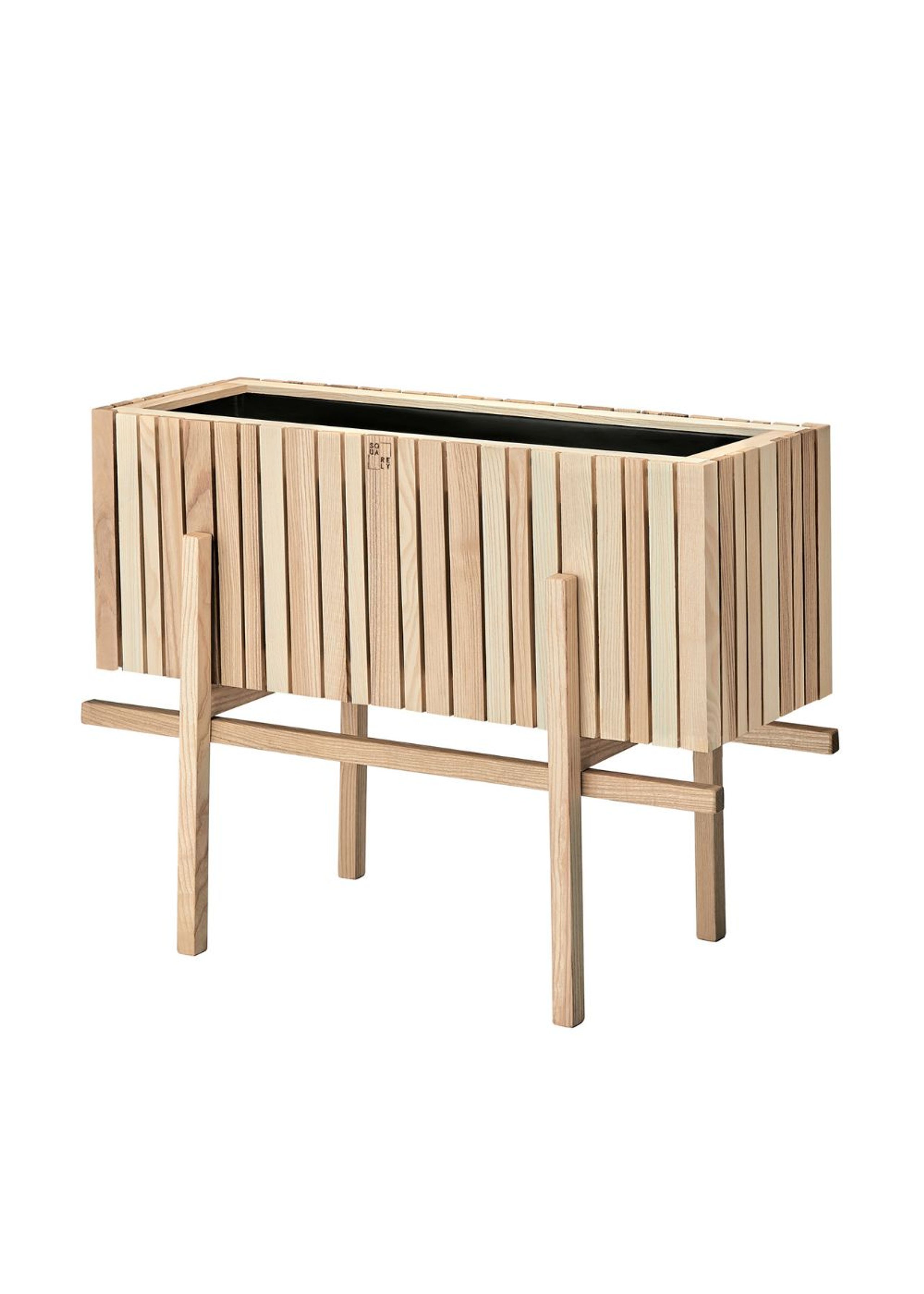 SQUARELY CPH - Box na rostliny - StandWIDE - Natural Ash
