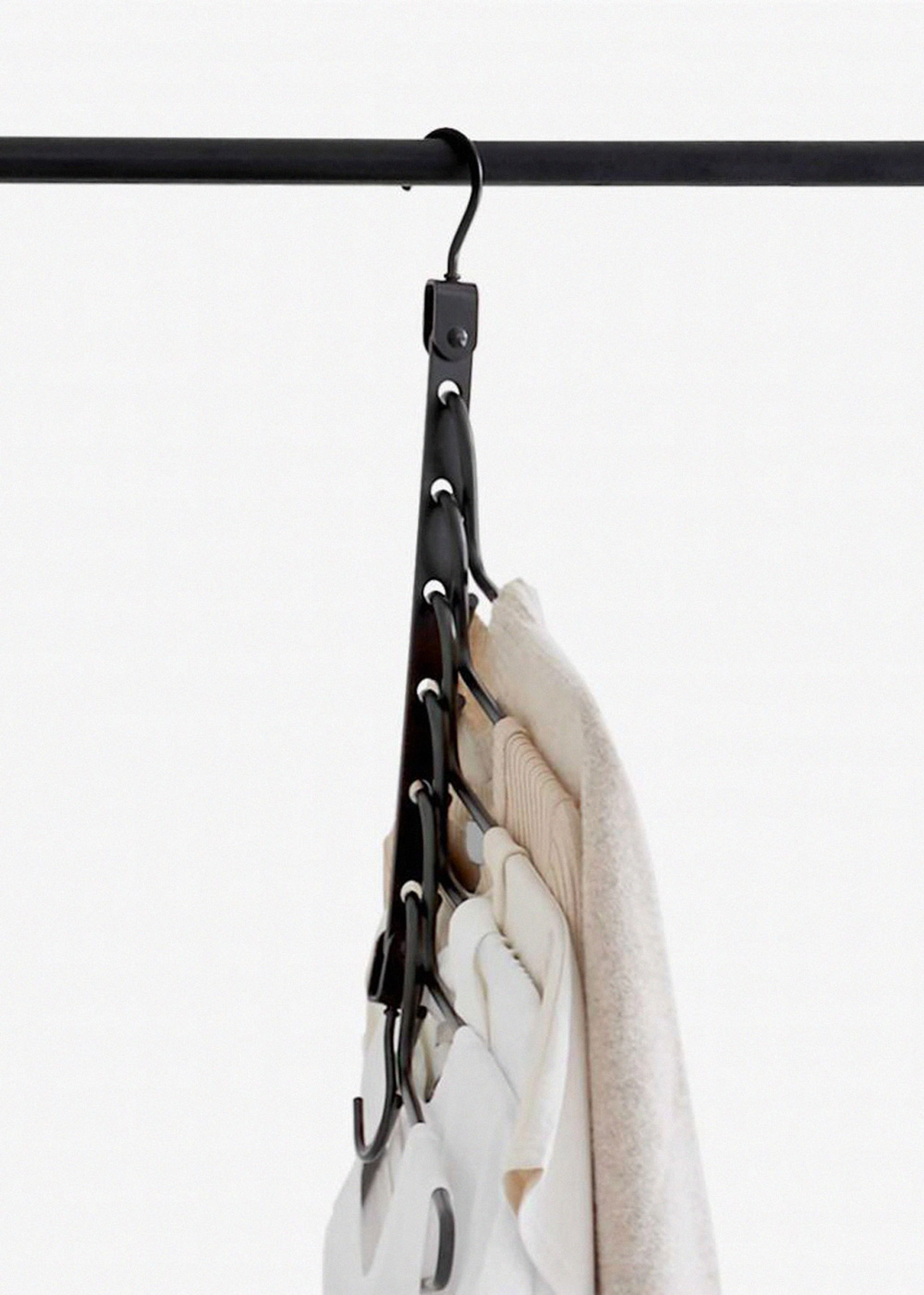 STEAMERY - Brush - Space Saving Hangers - Black