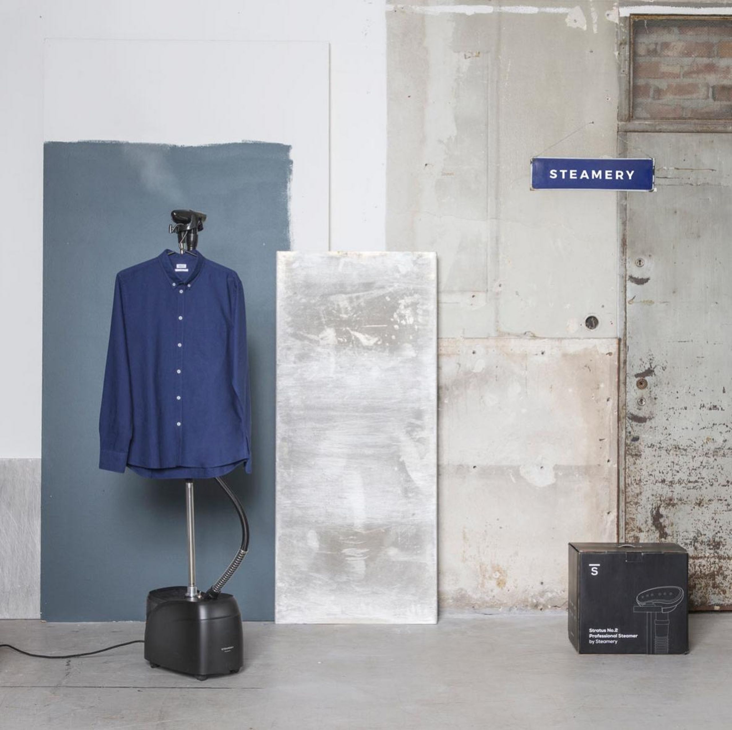 STEAMERY - Höyrylaiva - Stratus No.2 Professional Steamer - Black