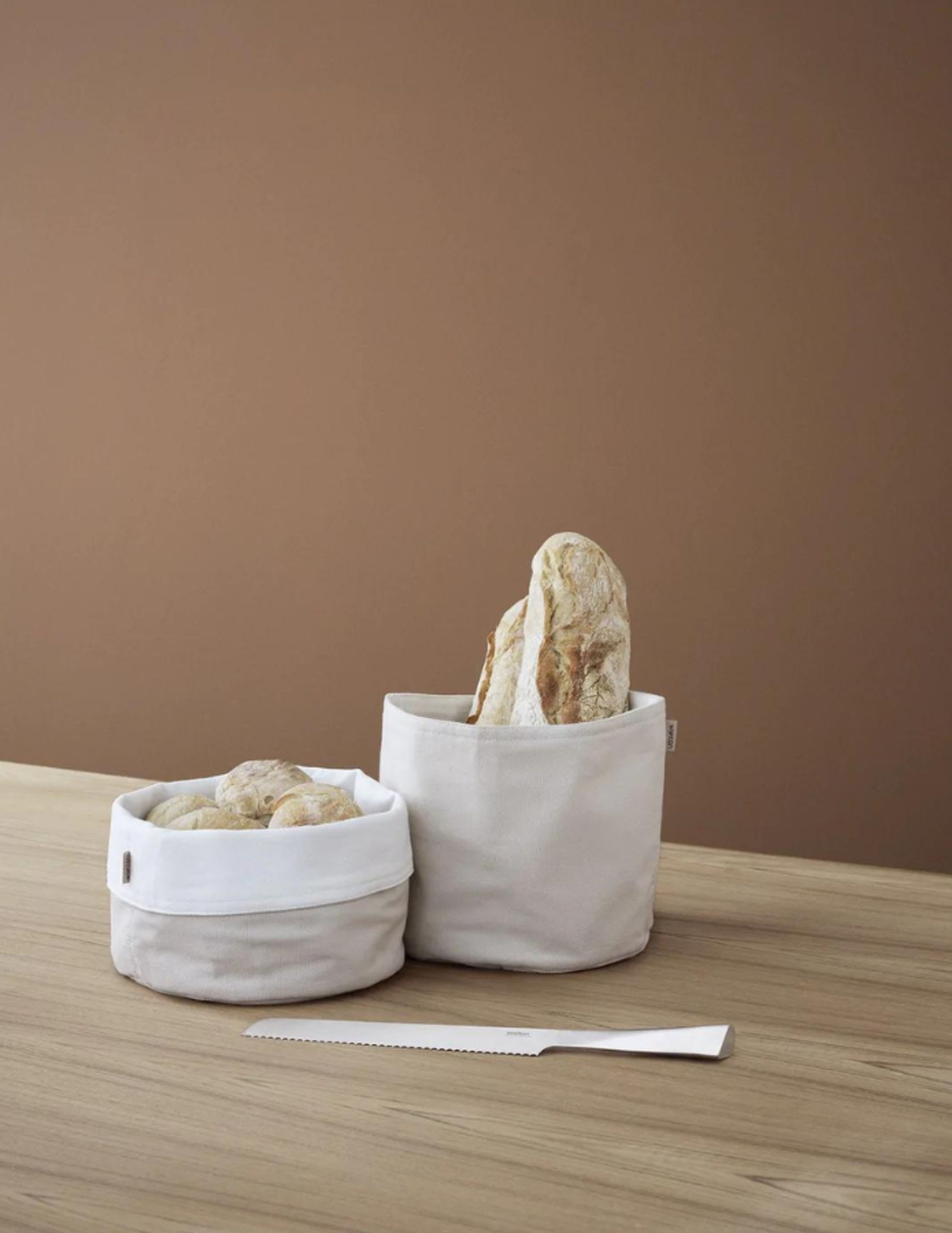 Stelton - Brødkurv - Stelton Bread Bag - Sand /White
