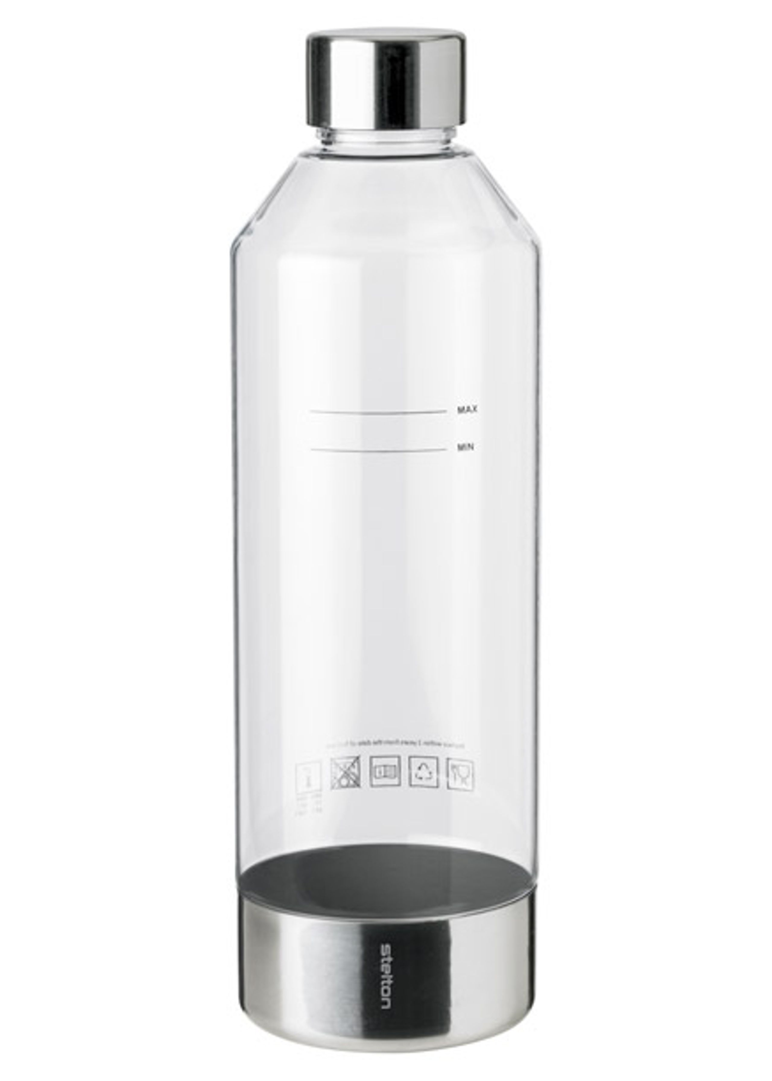 Stelton - Butelka na wodę - Brus bottle - Steel