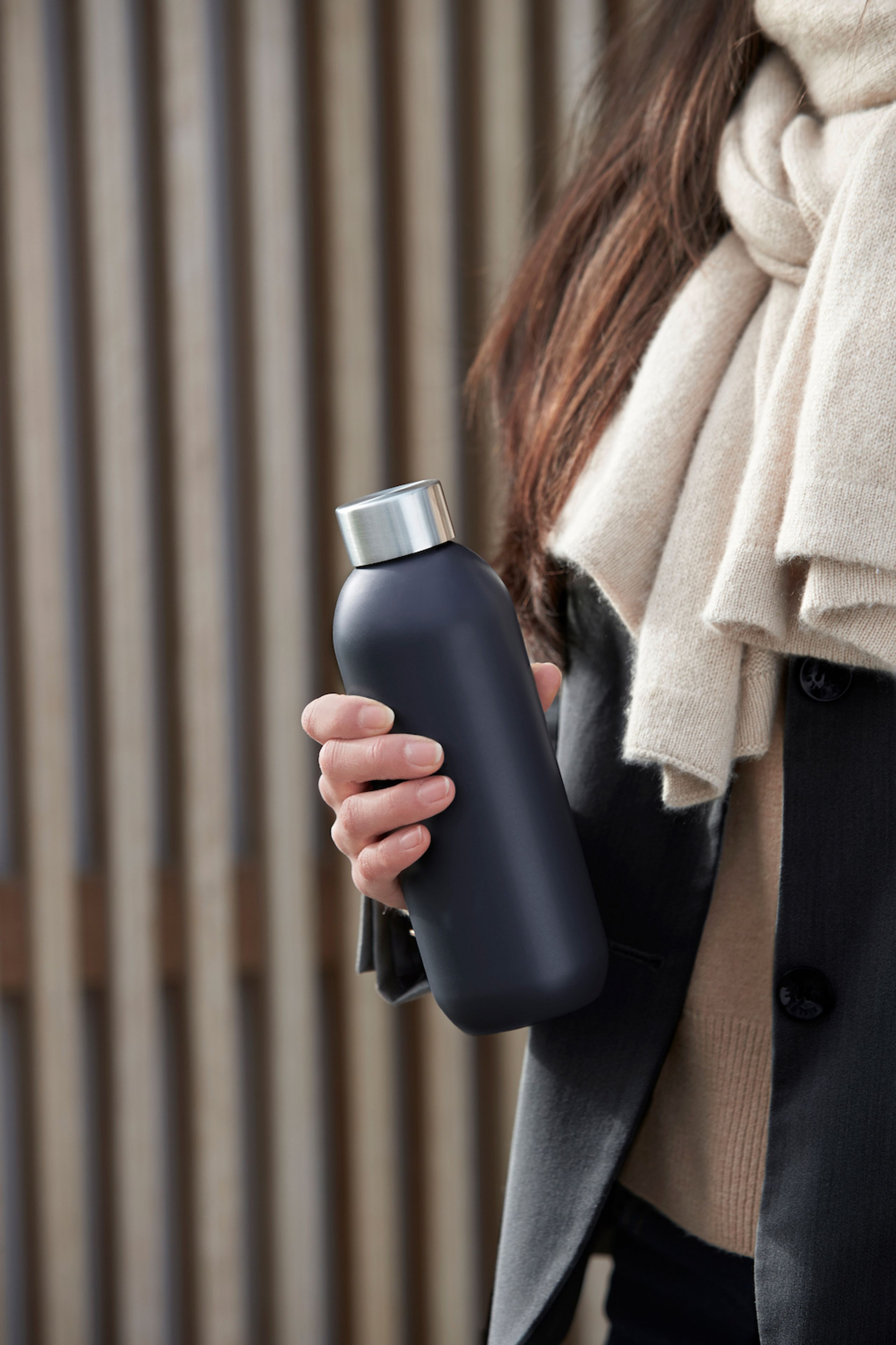 Stelton - Water bottle - Keep Cool Vacuum Insulated Bottle - Soft Deep Ocean