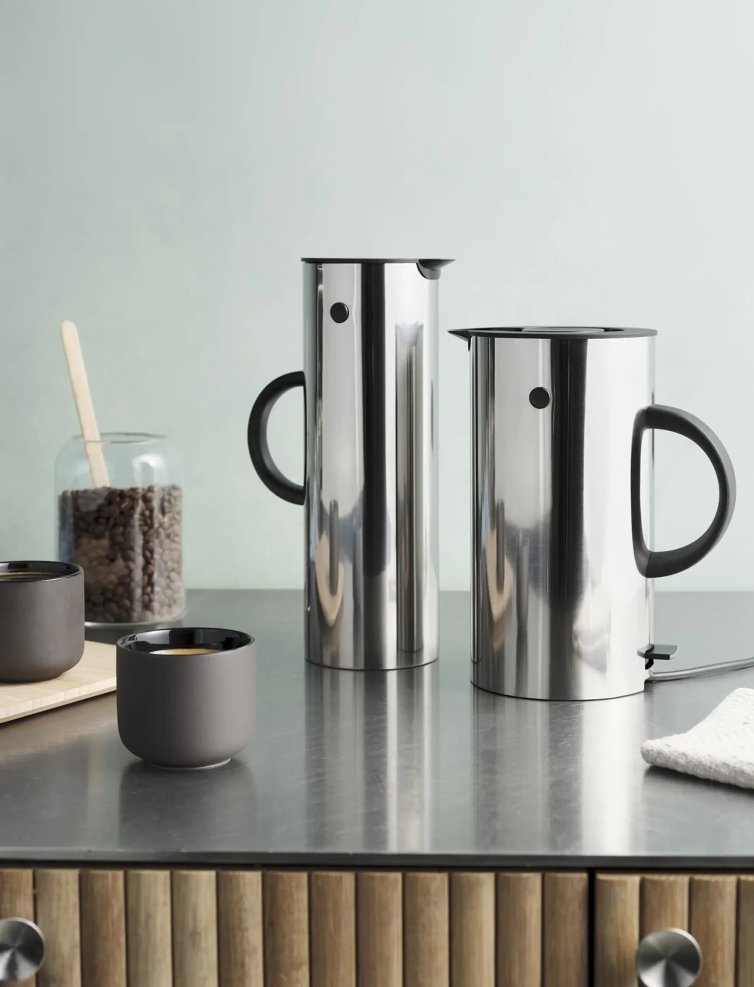 Stelton - Bollitore elettrico - EM77 Electric Kettle - Steel