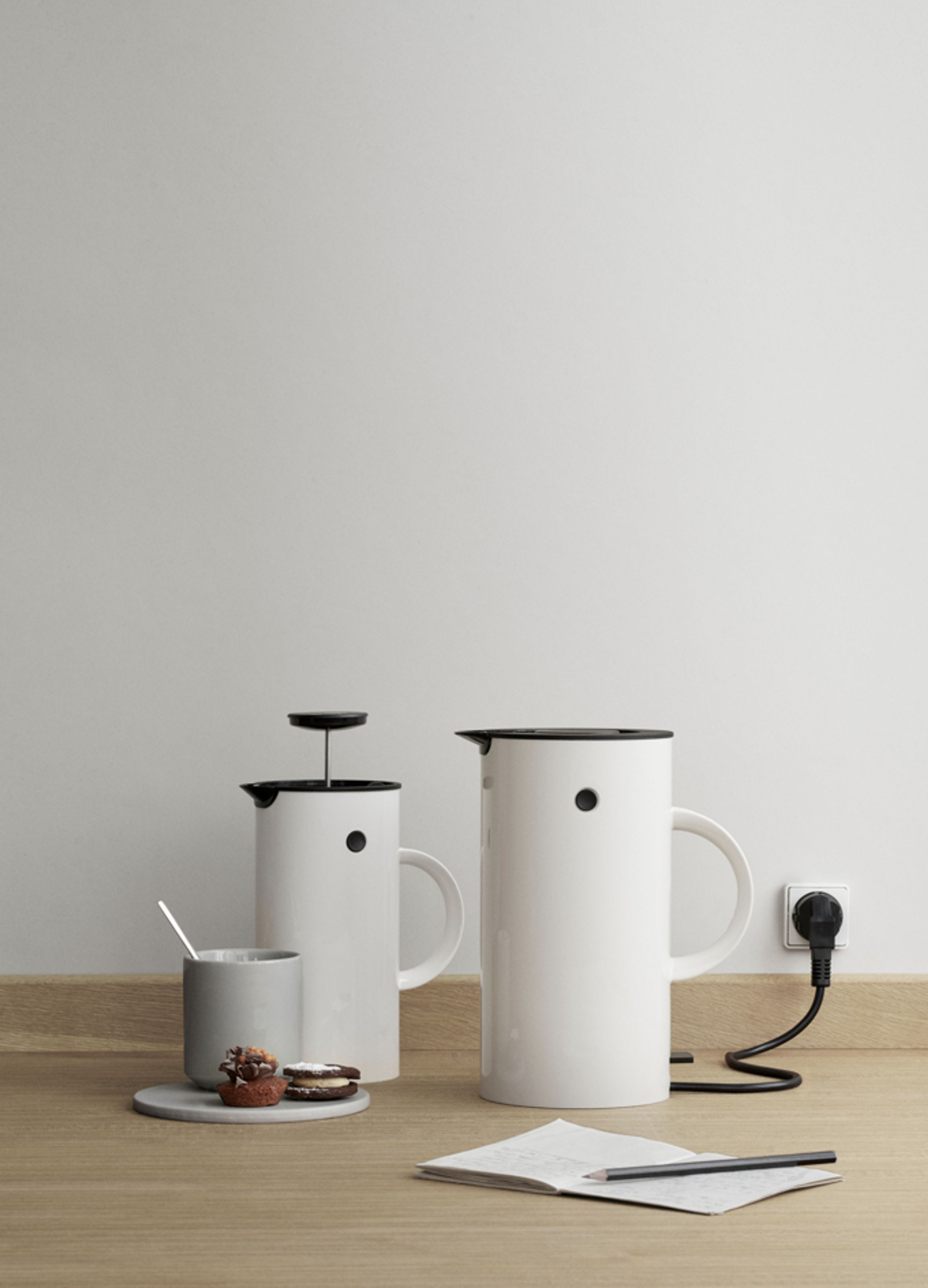 Stelton - Electric kettle - EM77 Electric Kettle - White