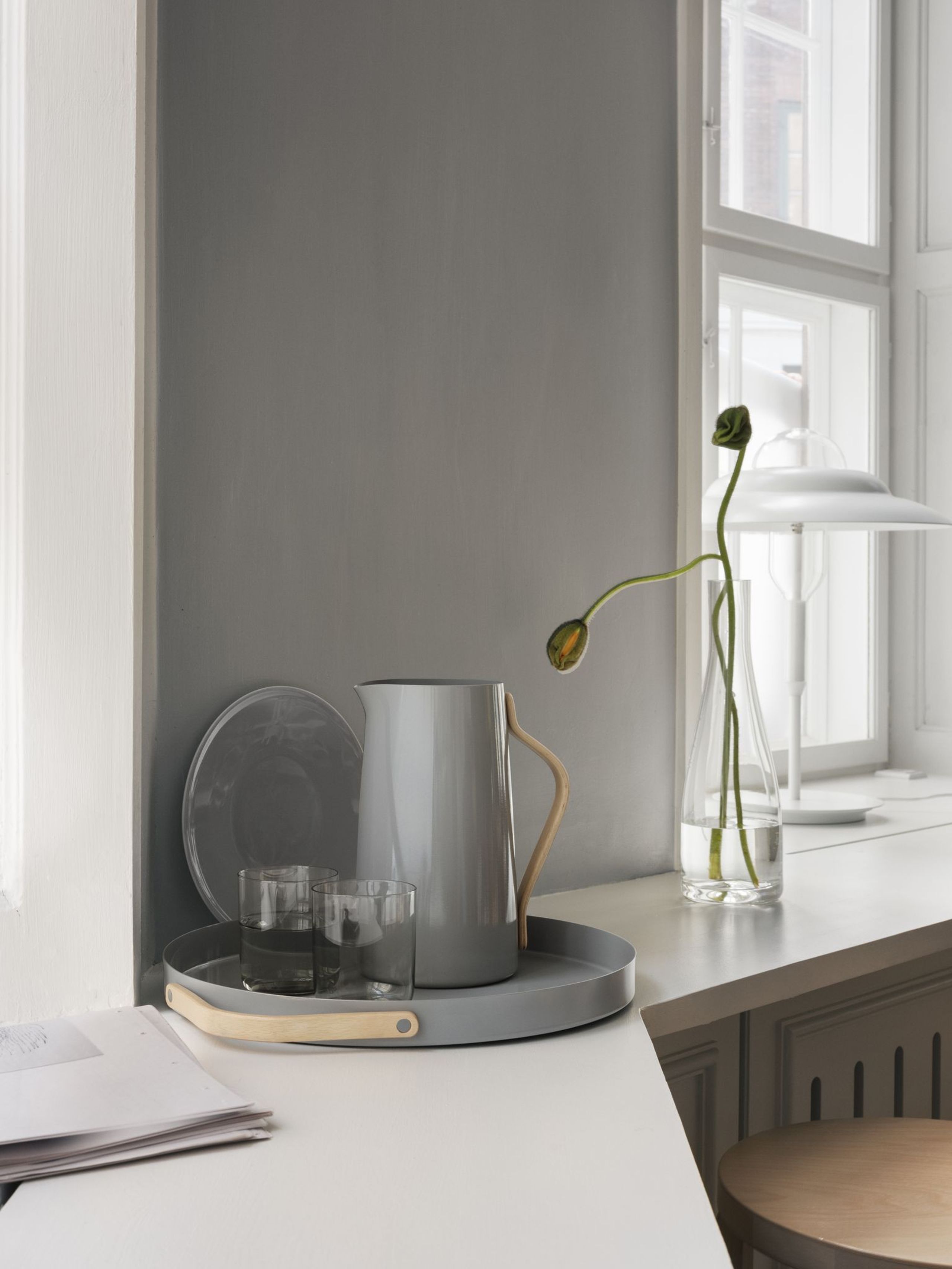 Stelton - Hervidor eléctrico - Emma Electric Kettle - Grey