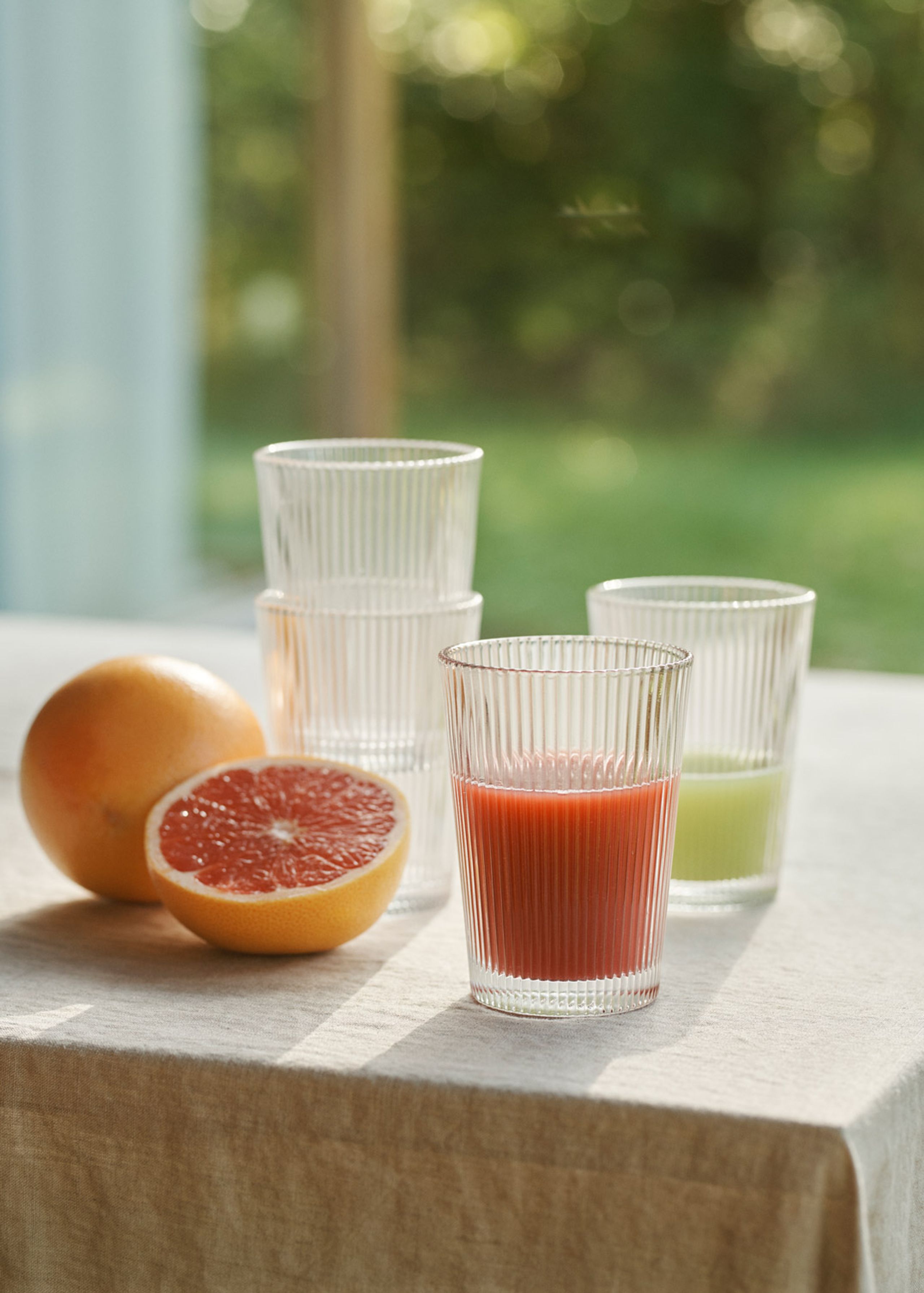 Stelton - Glass - Pilastro drinking glass - Clear / 0,24 l - 6 pcs