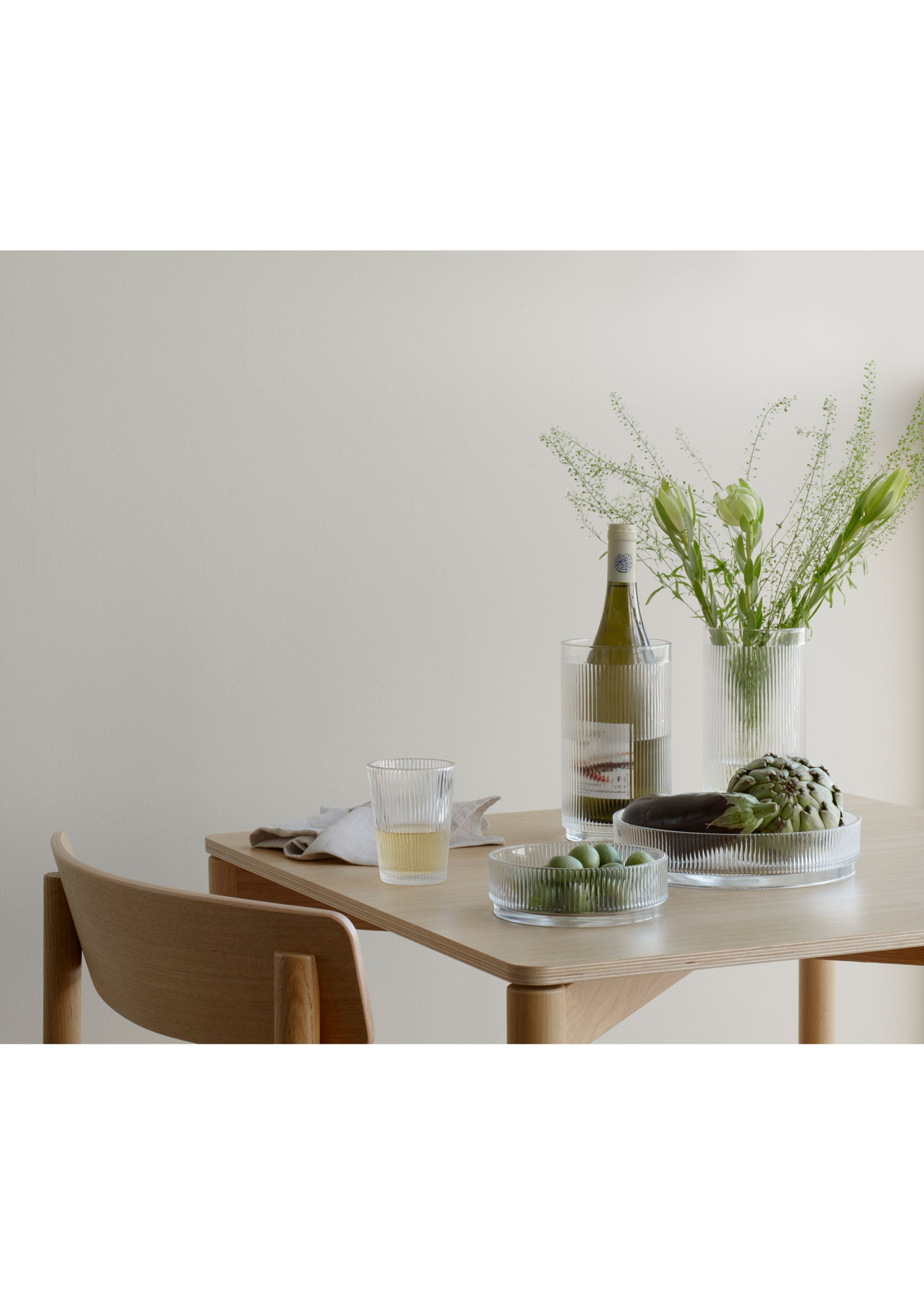 Stelton - Glass - Pilastro drinking glass - Clear / 0,24 l - 6 pcs