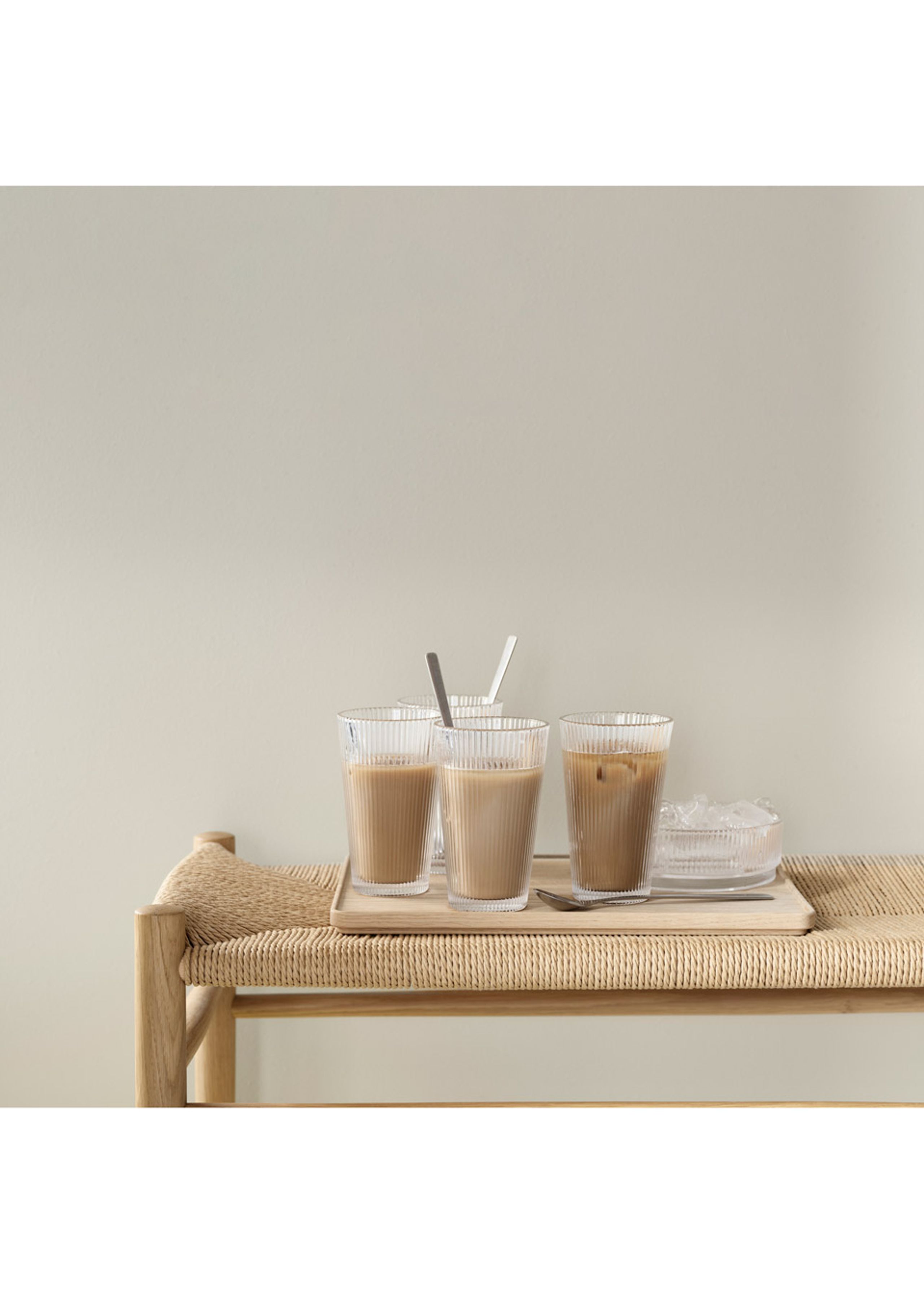 Stelton - Vidrio - Pilastro drinking glass - Clear / 0,35 l - 4 pcs