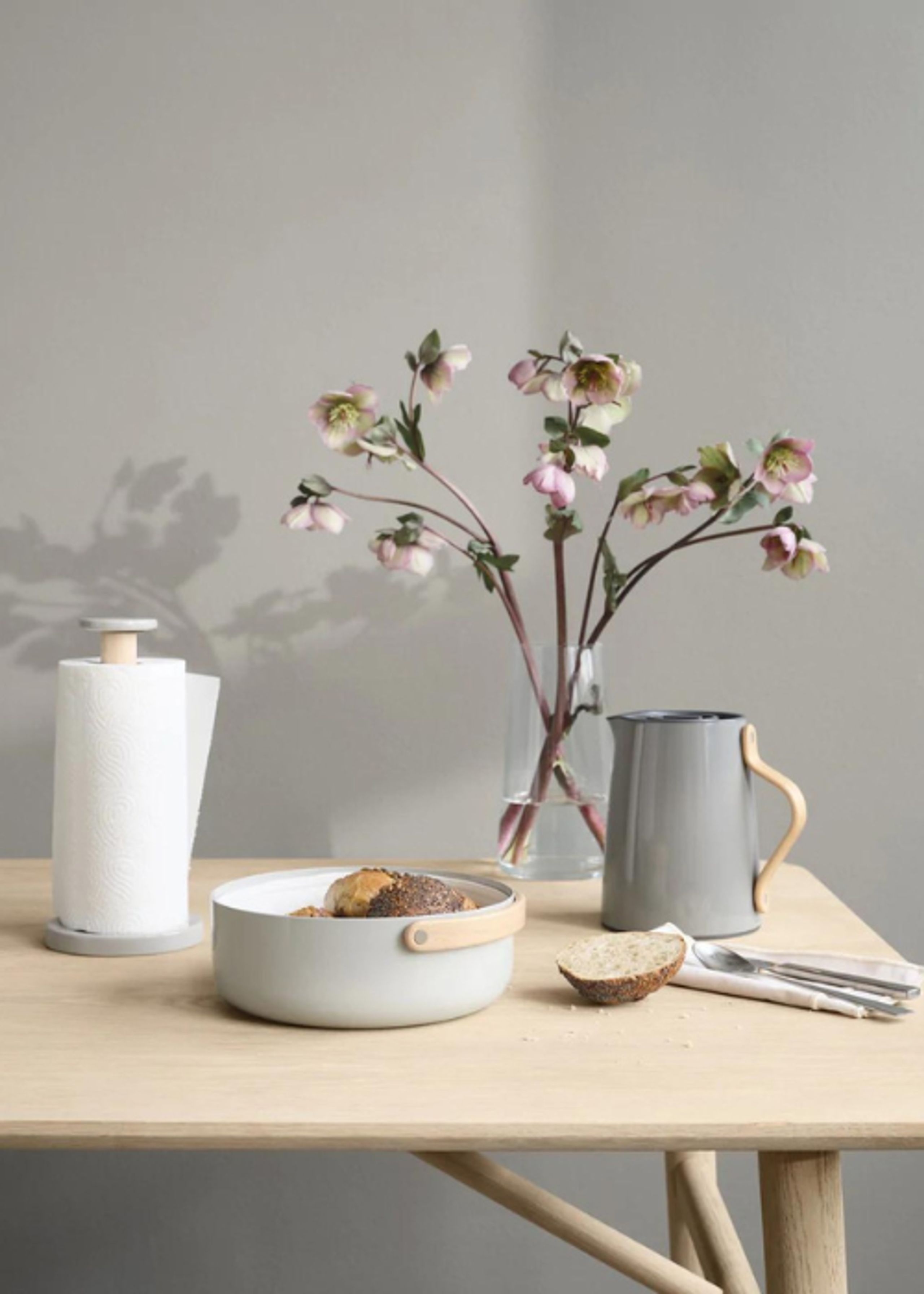Stelton - Køkkenrulleholder - Emma Køkkenrulleholder - Grey