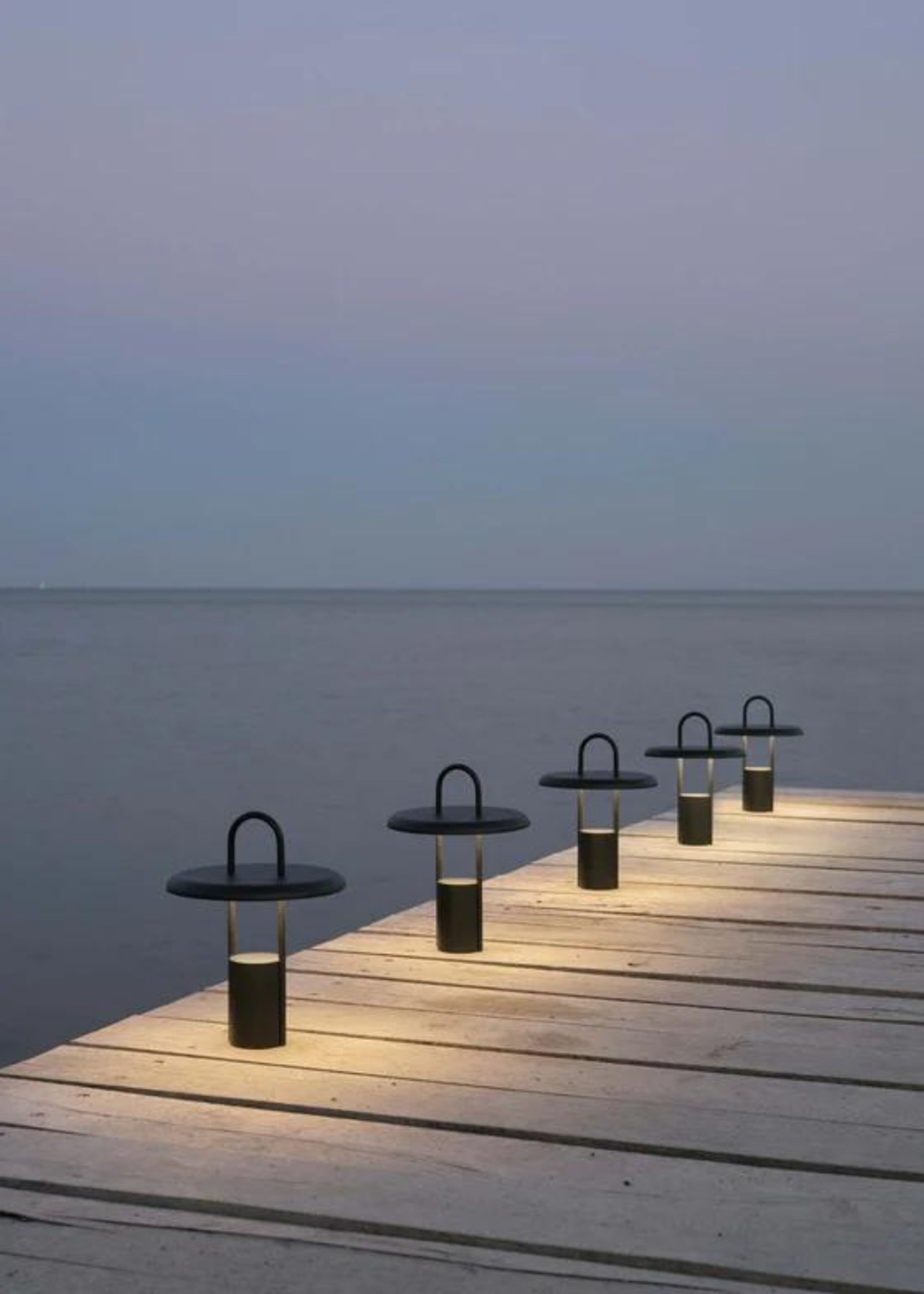 Stelton - Lamp - Pier LED Lampe - Black