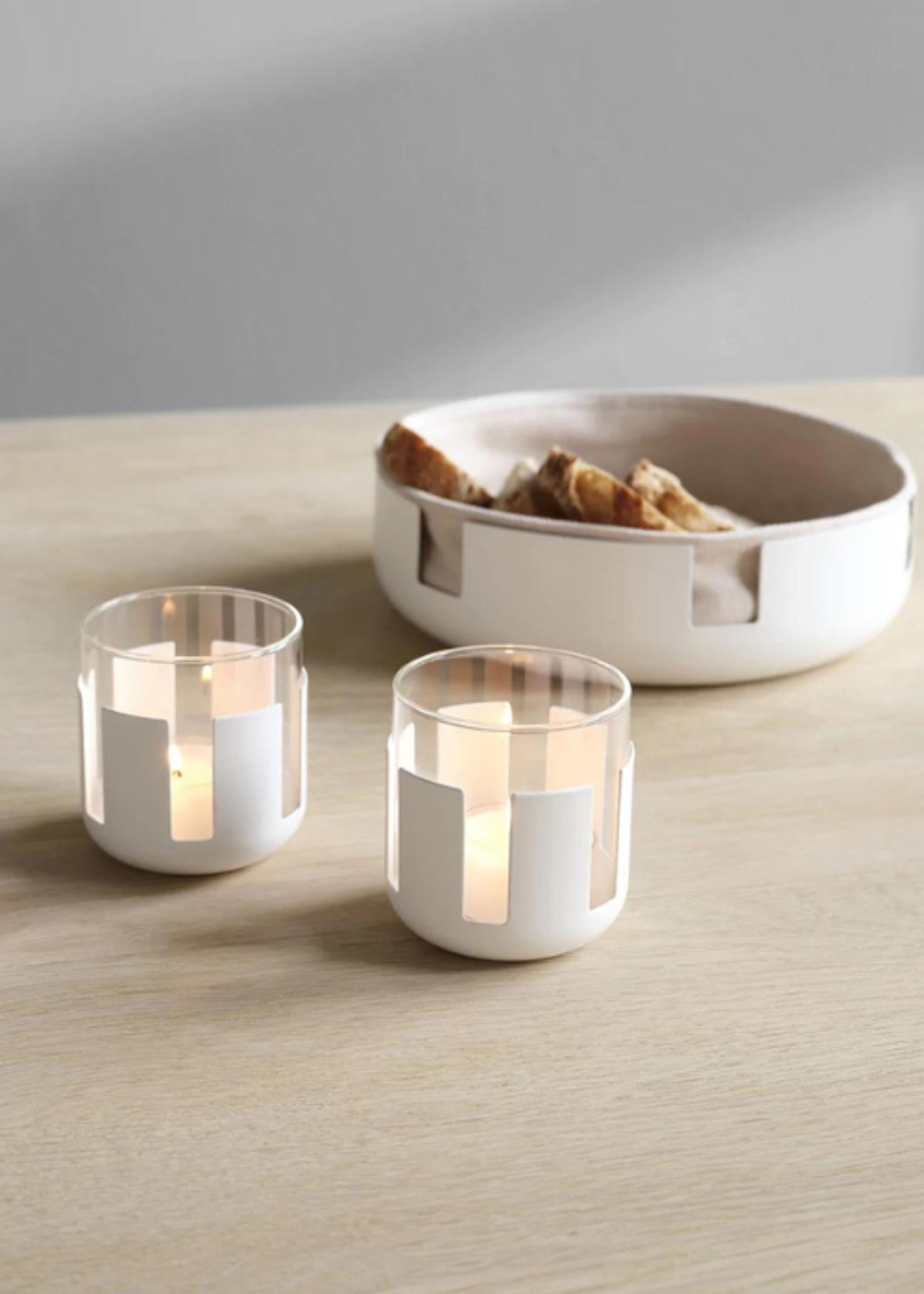 Stelton - Lysestage - Luna Fyrfadsstage - Soft White