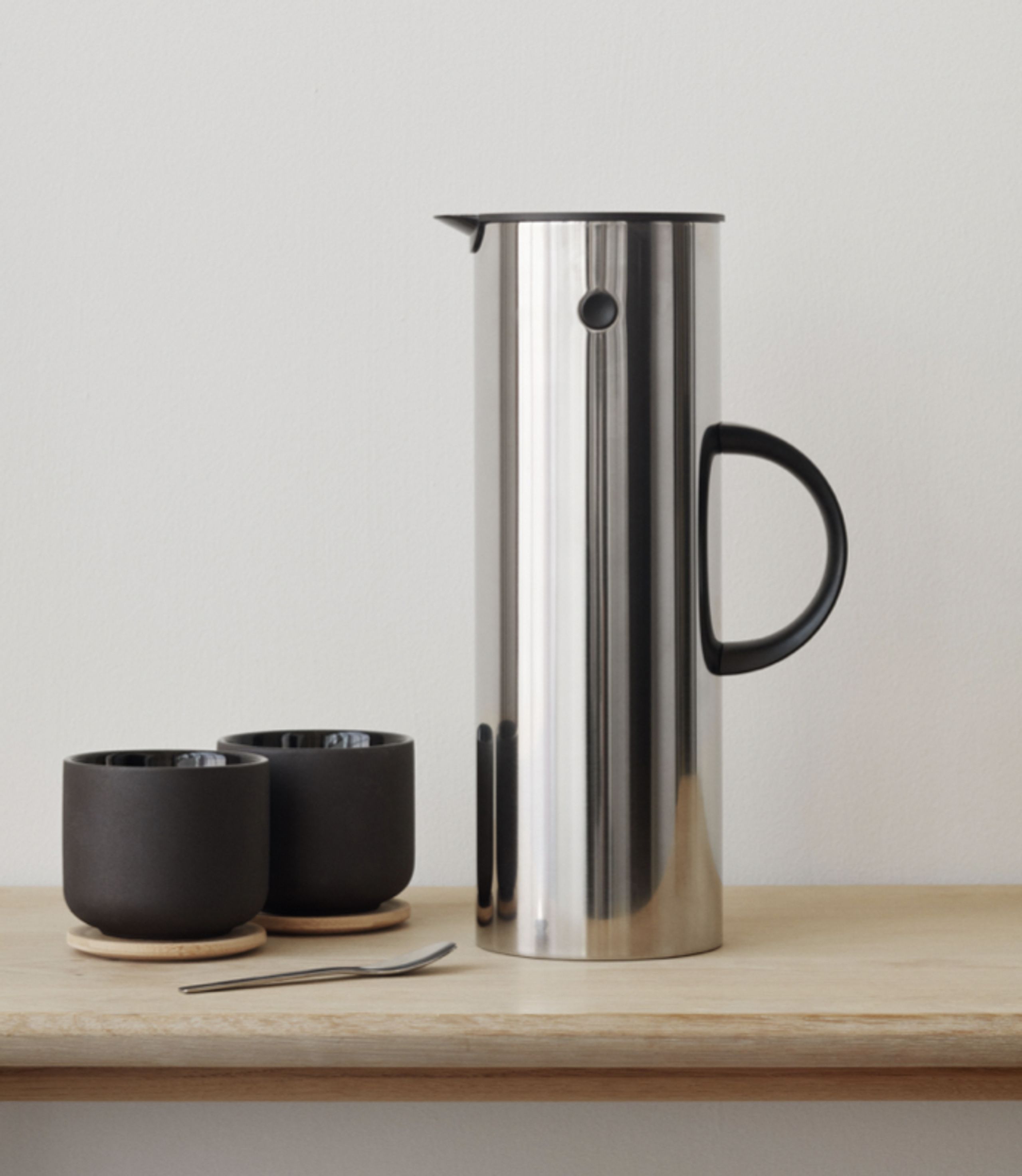 Stelton - Termokande - EM77 Vacuum Jug 1 L - Granite Grey