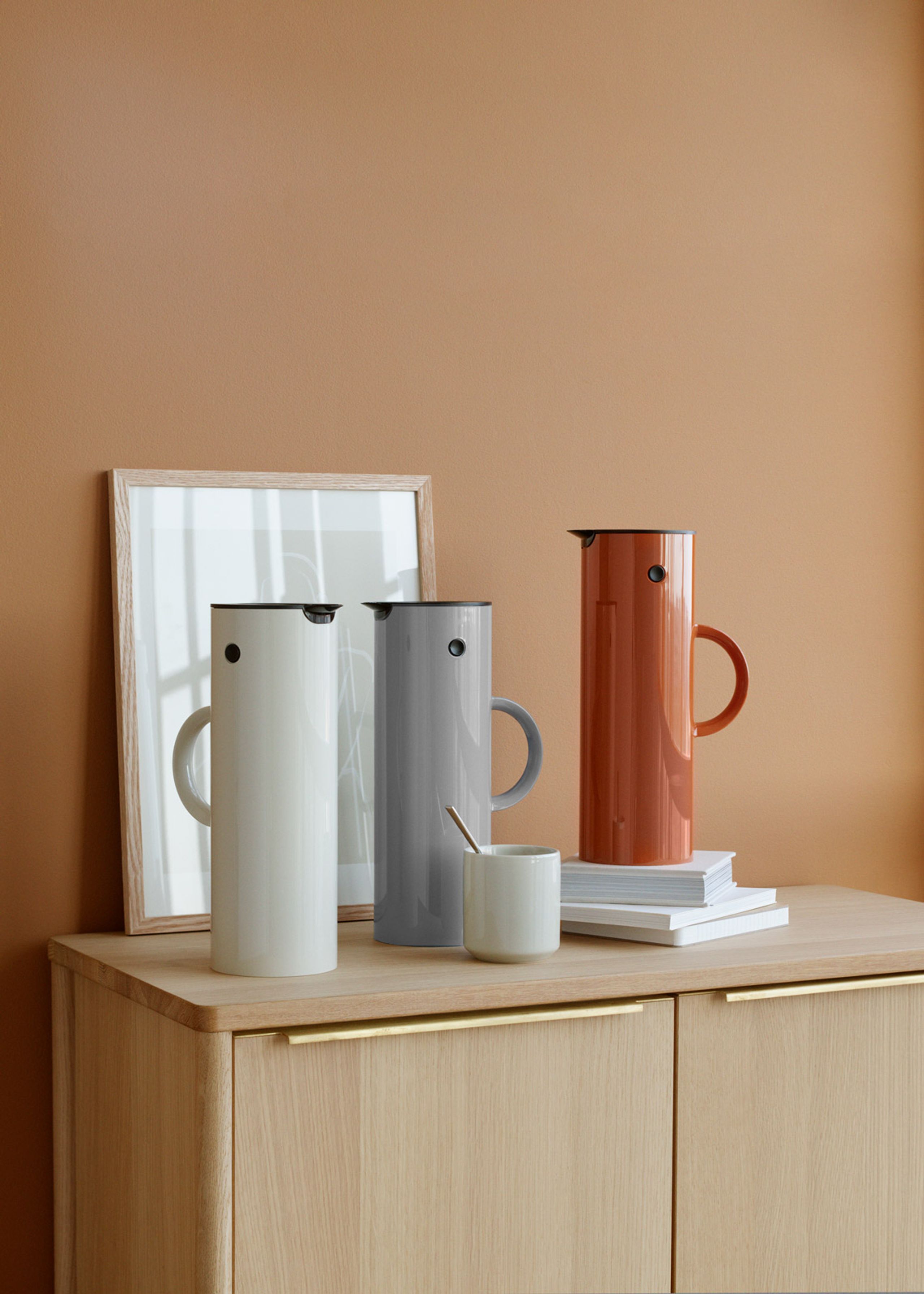 Stelton - Termo - EM77 Vacuum Jug 1 L - Soft Moss