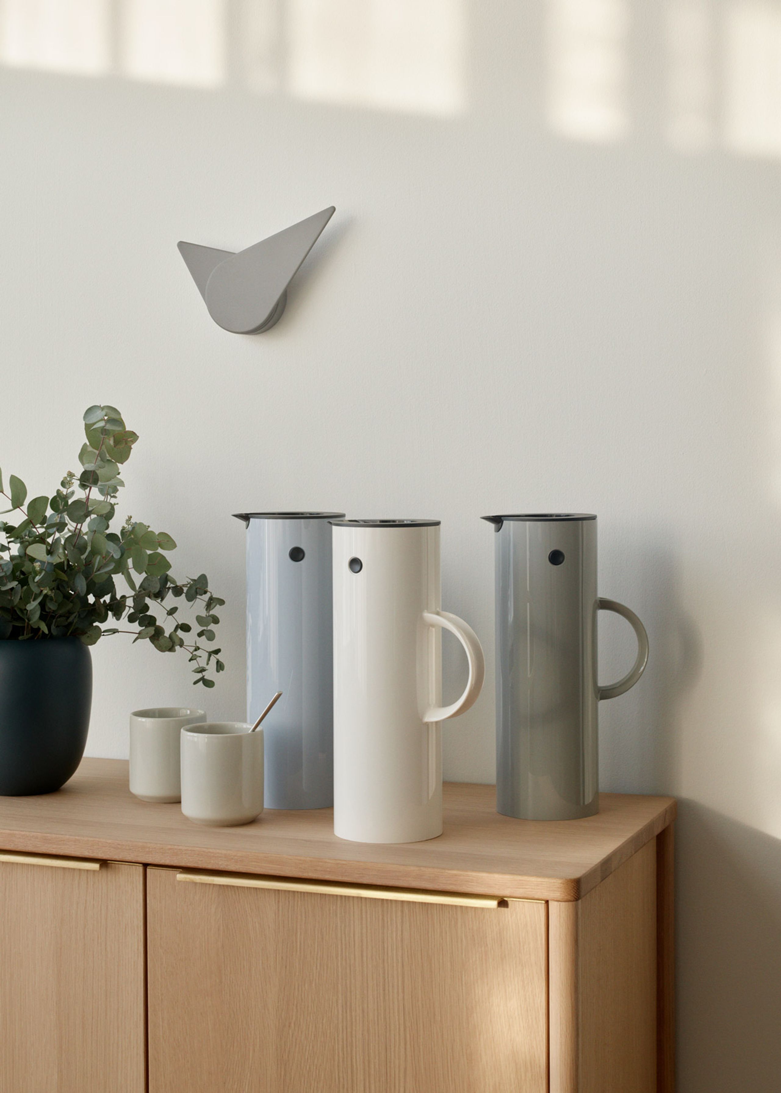 Stelton - Thermos - EM77 Vacuum Jug 1 L - Soft Sand