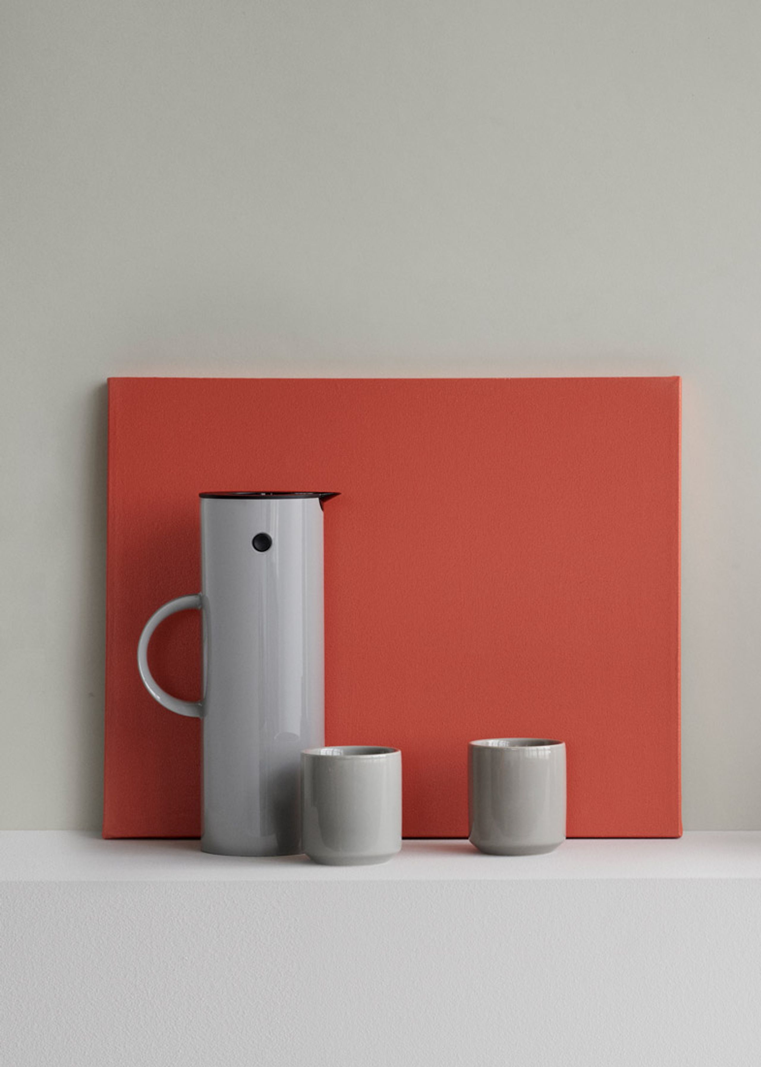 Stelton - Thermos - EM77 Vacuum Jug 1 L - Soft Sand