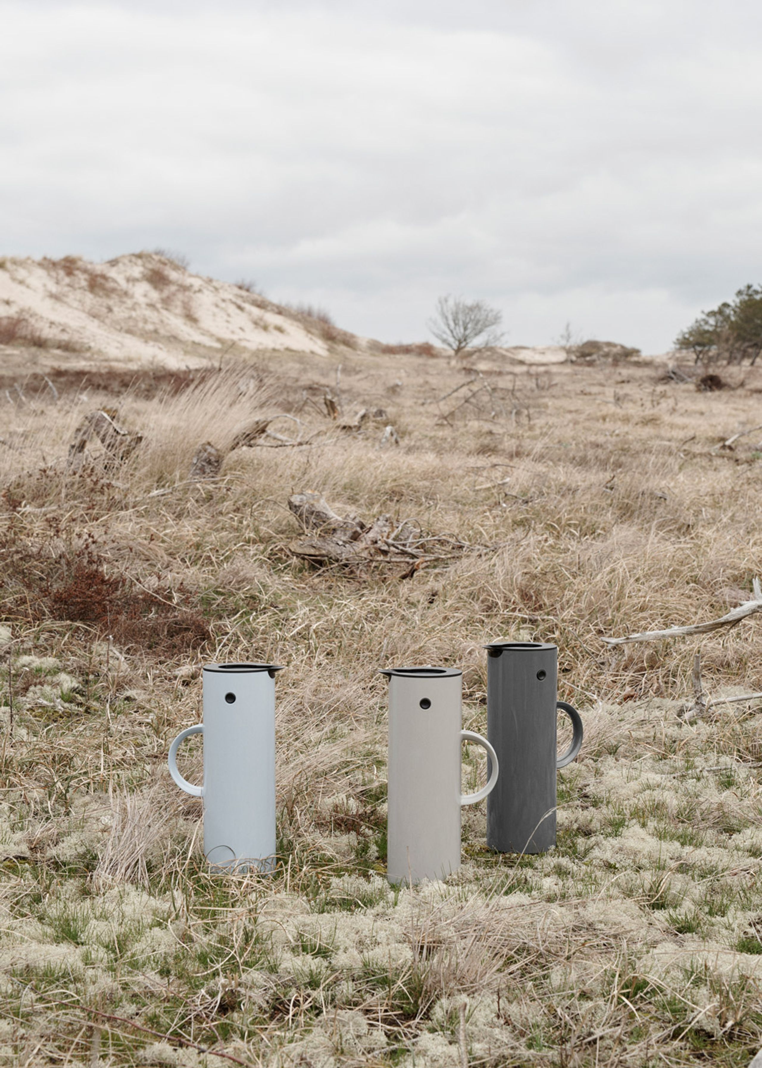 Stelton - Thermos - EM77 Vacuum Jug 1 L - Soft Sand