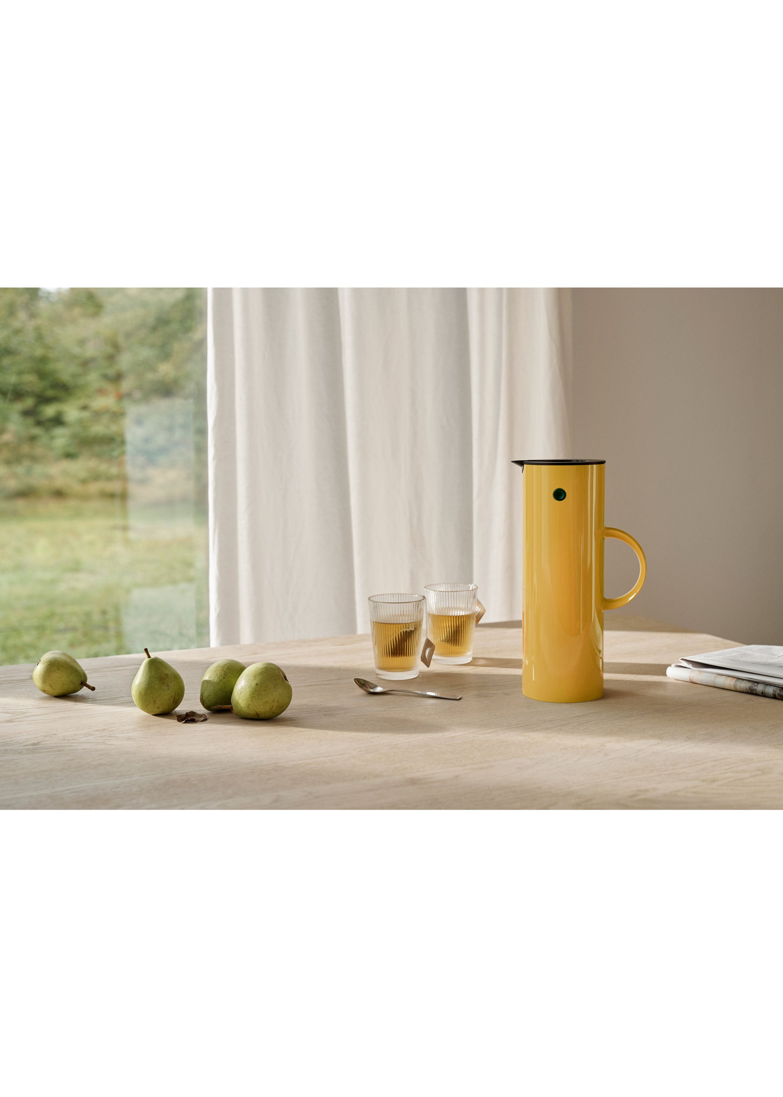 Stelton - Thermos - EM77 Vacuum Jug 1 L - Soft Sand