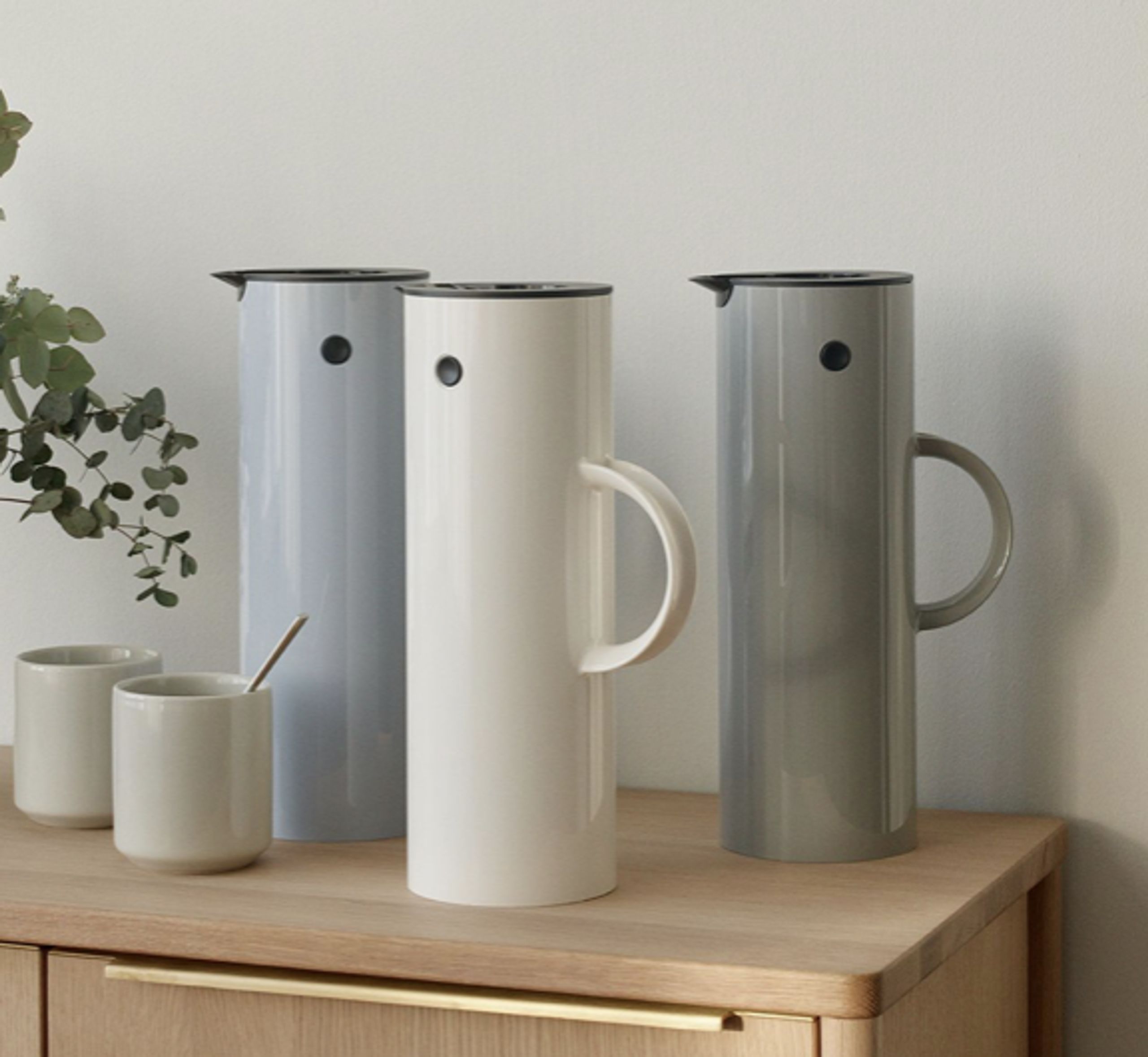 Stelton - Thermos - EM77 Vacuum Jug 1 L - Steel