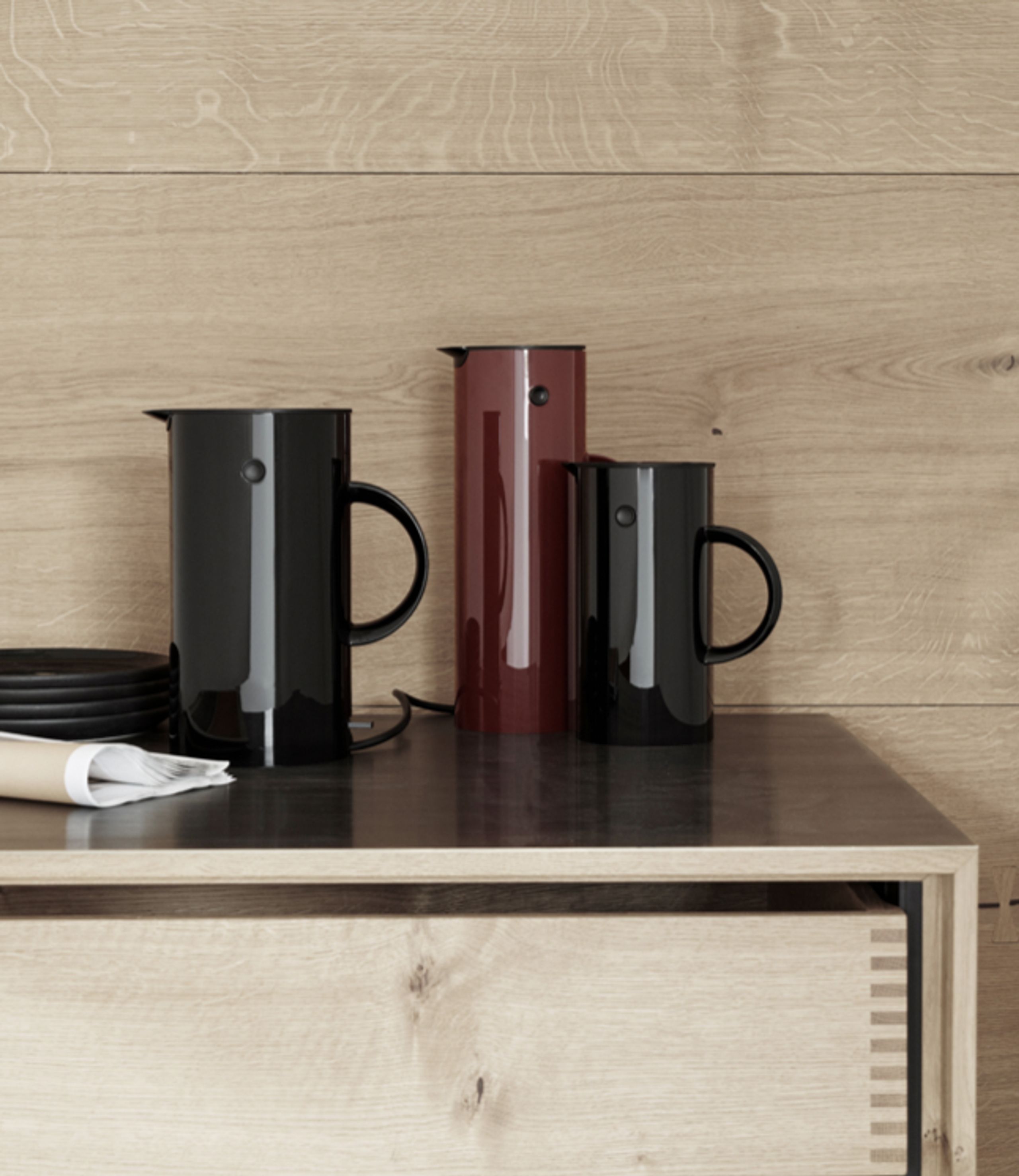 Stelton - Thermos - EM77 Vacuum Jug 1 L - Steel