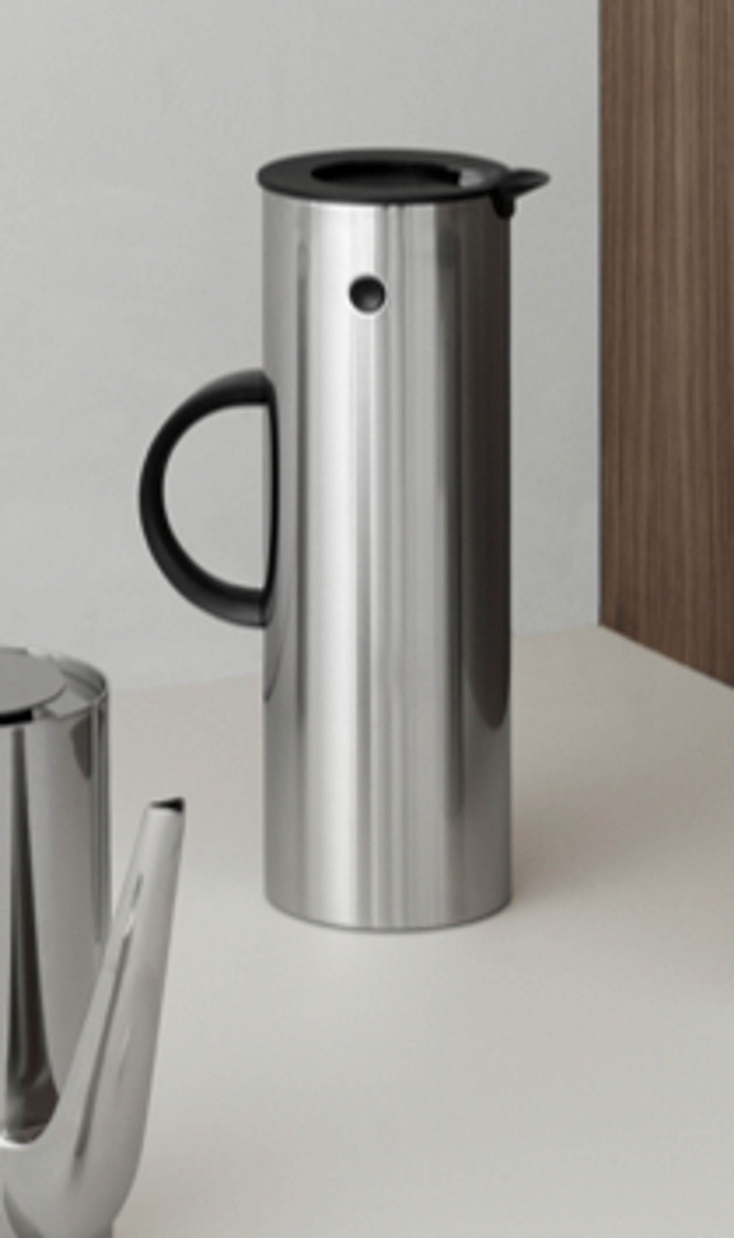 Stelton - Thermos - EM77 Vacuum Jug 1 L - Steel