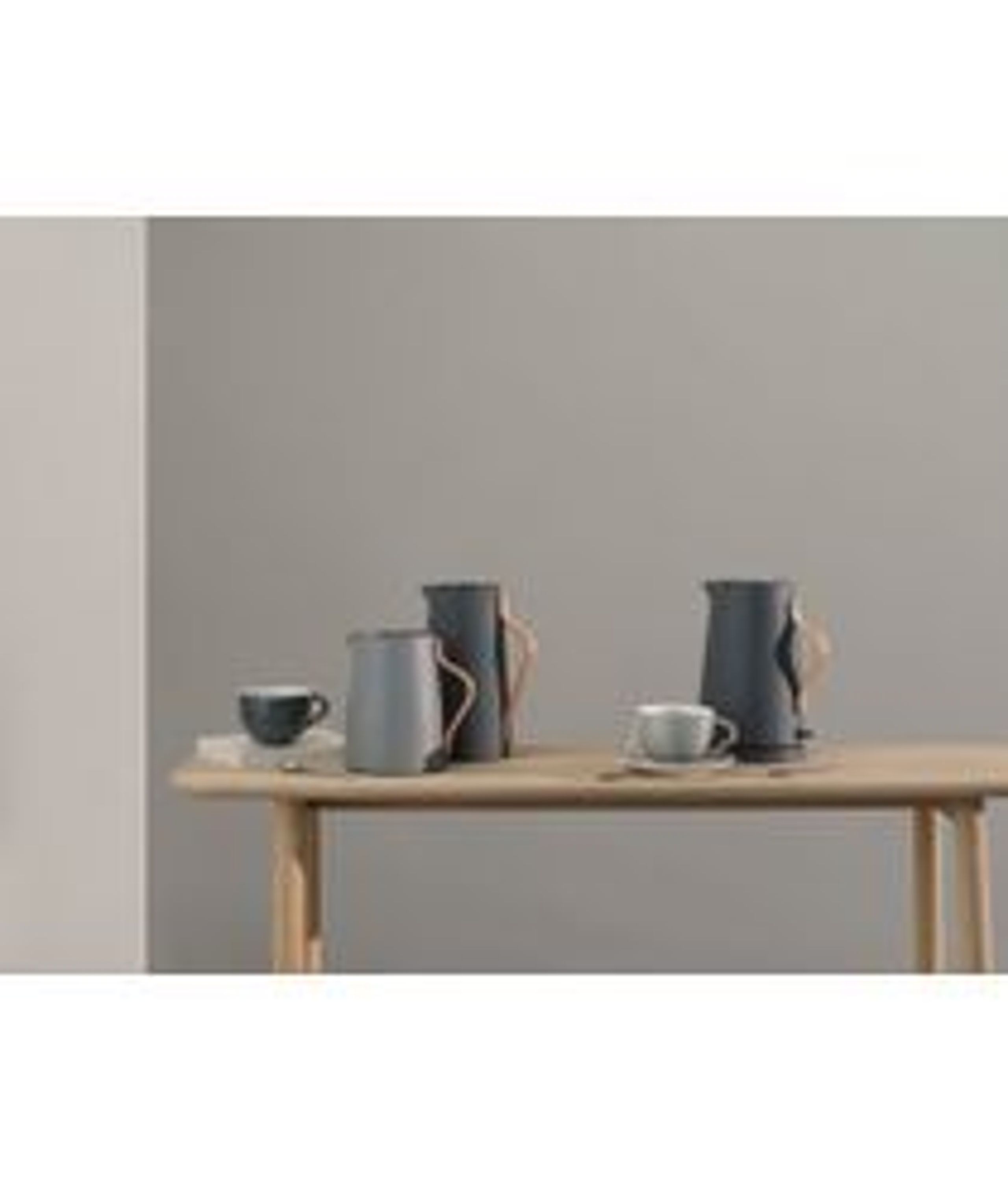 Stelton - Thermos - Emma Vaccum Jug 1 L - Black