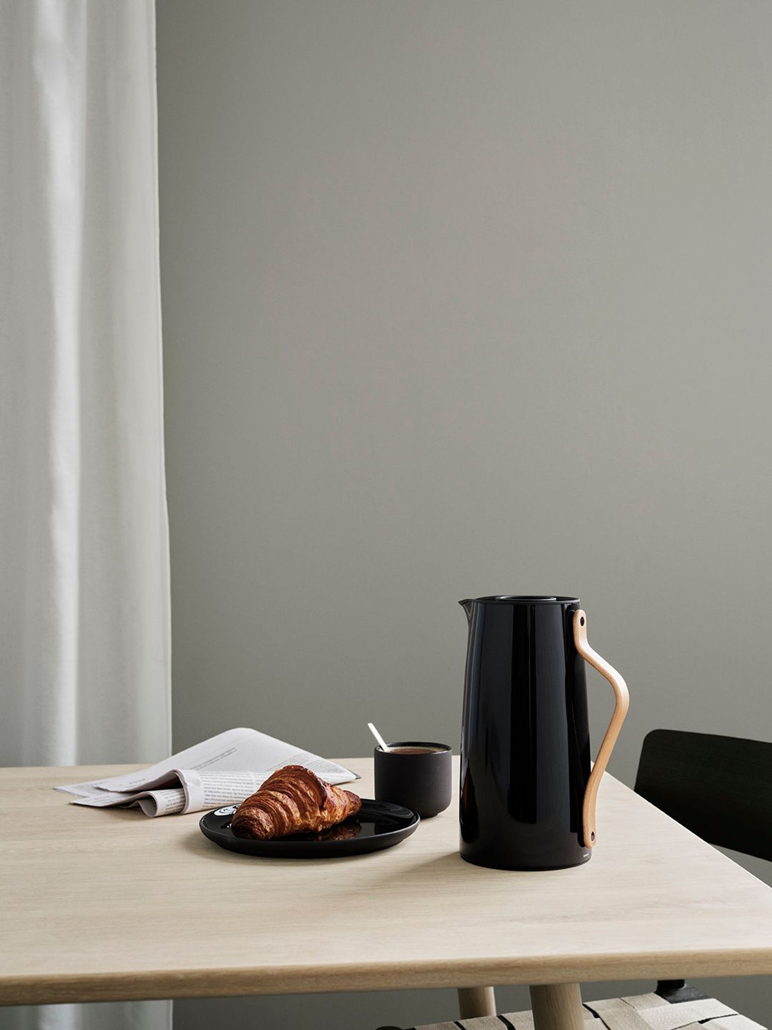Stelton - Thermos - Emma Vaccum Jug 1 L - Grey