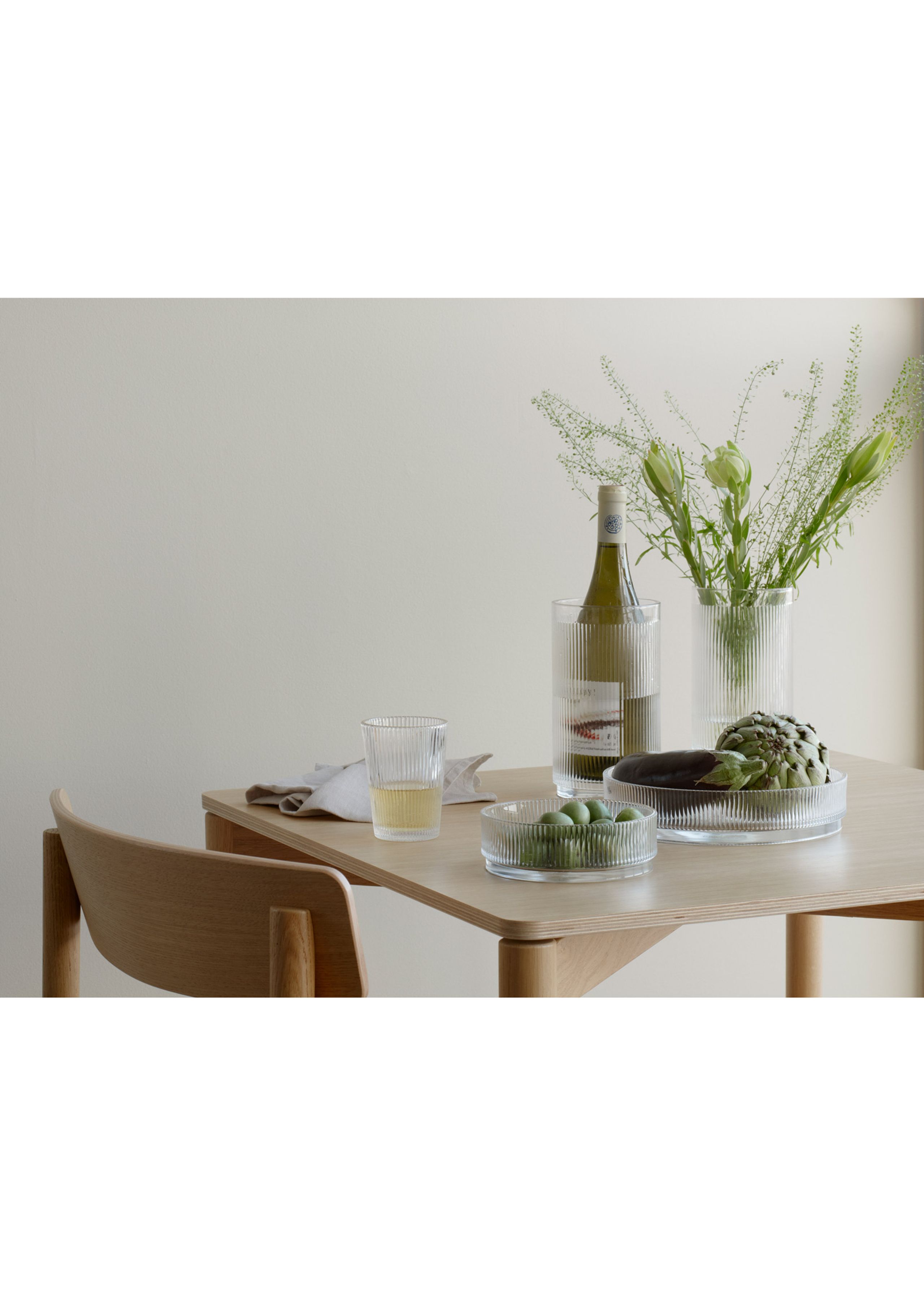 Stelton - Wine Accessories - Pilastro wine cooler - Clear