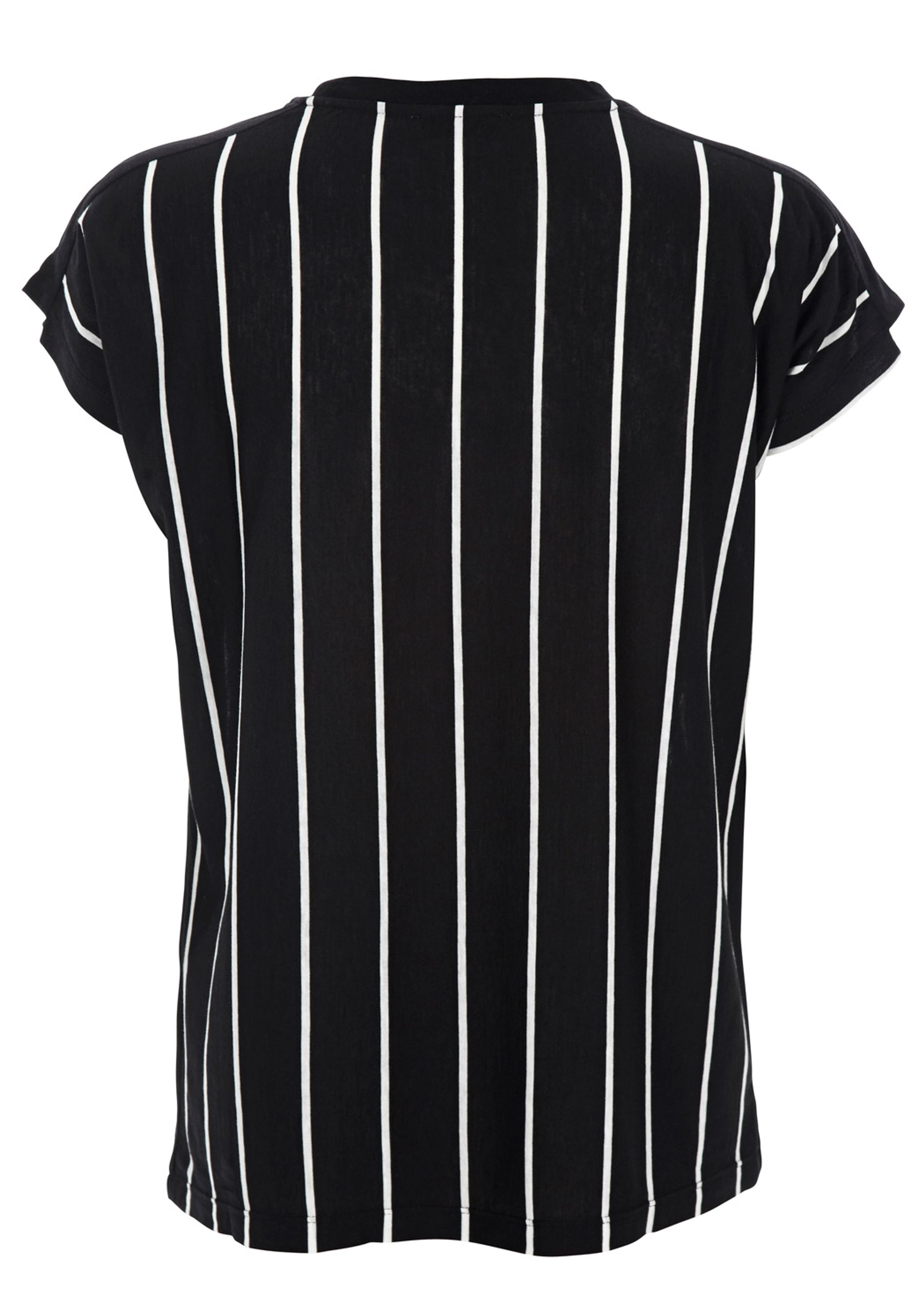 Stig P - T-shirt - Luce - Black/White Pinstripe