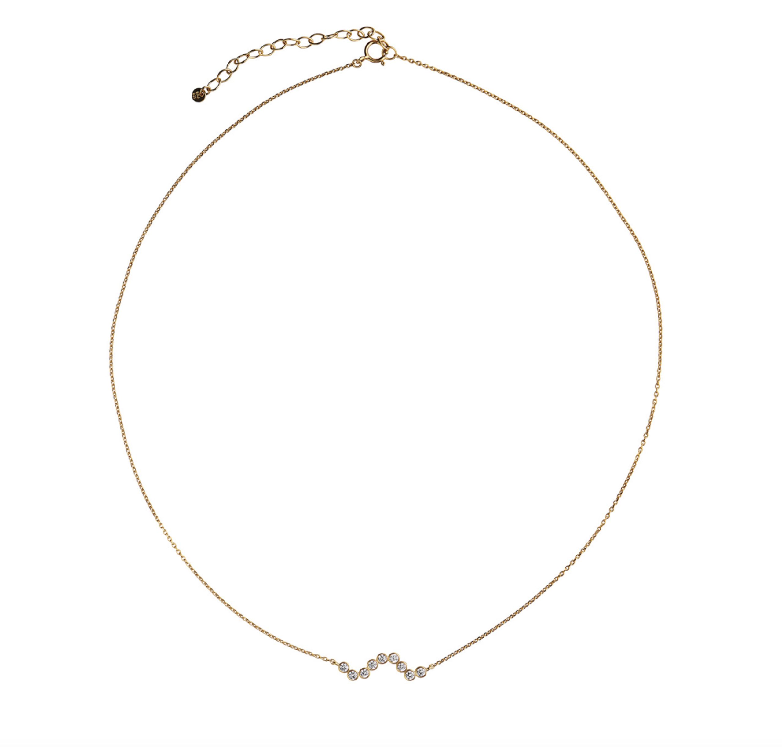 Stine A - Collana - Midnight Sparkle Necklace - Gold Plated