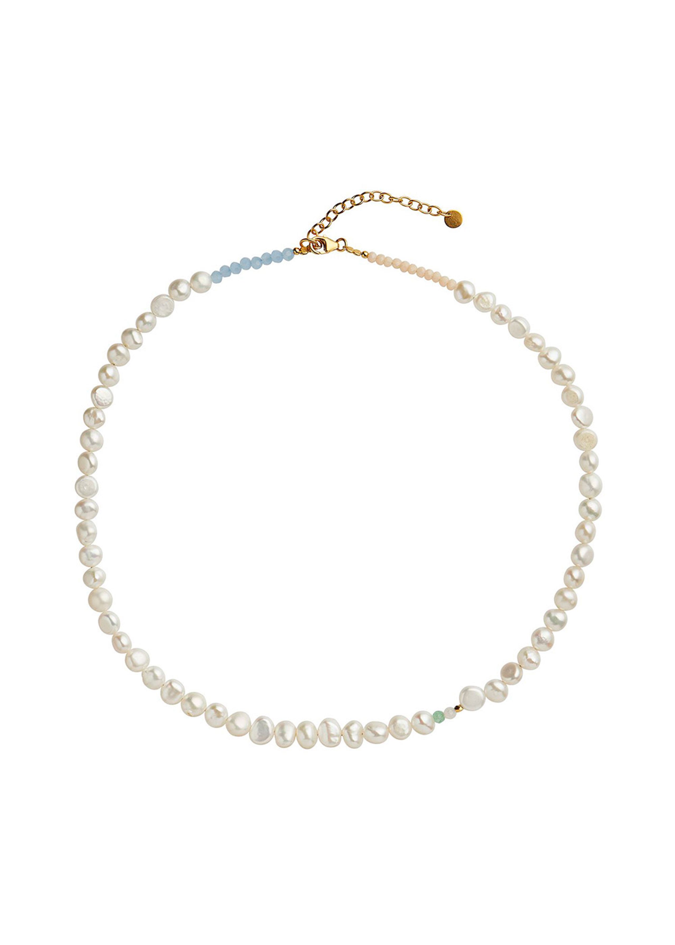 Stine A - Halskette - Perlie Creme Necklace - Gold