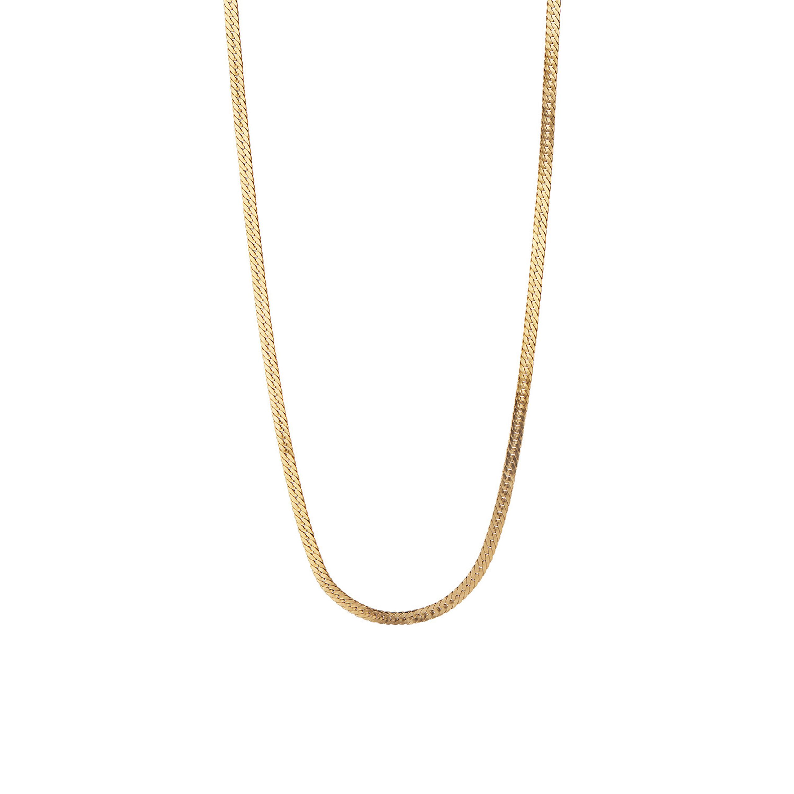 Stine A - Necklace - Short Snake Necklace - Gold