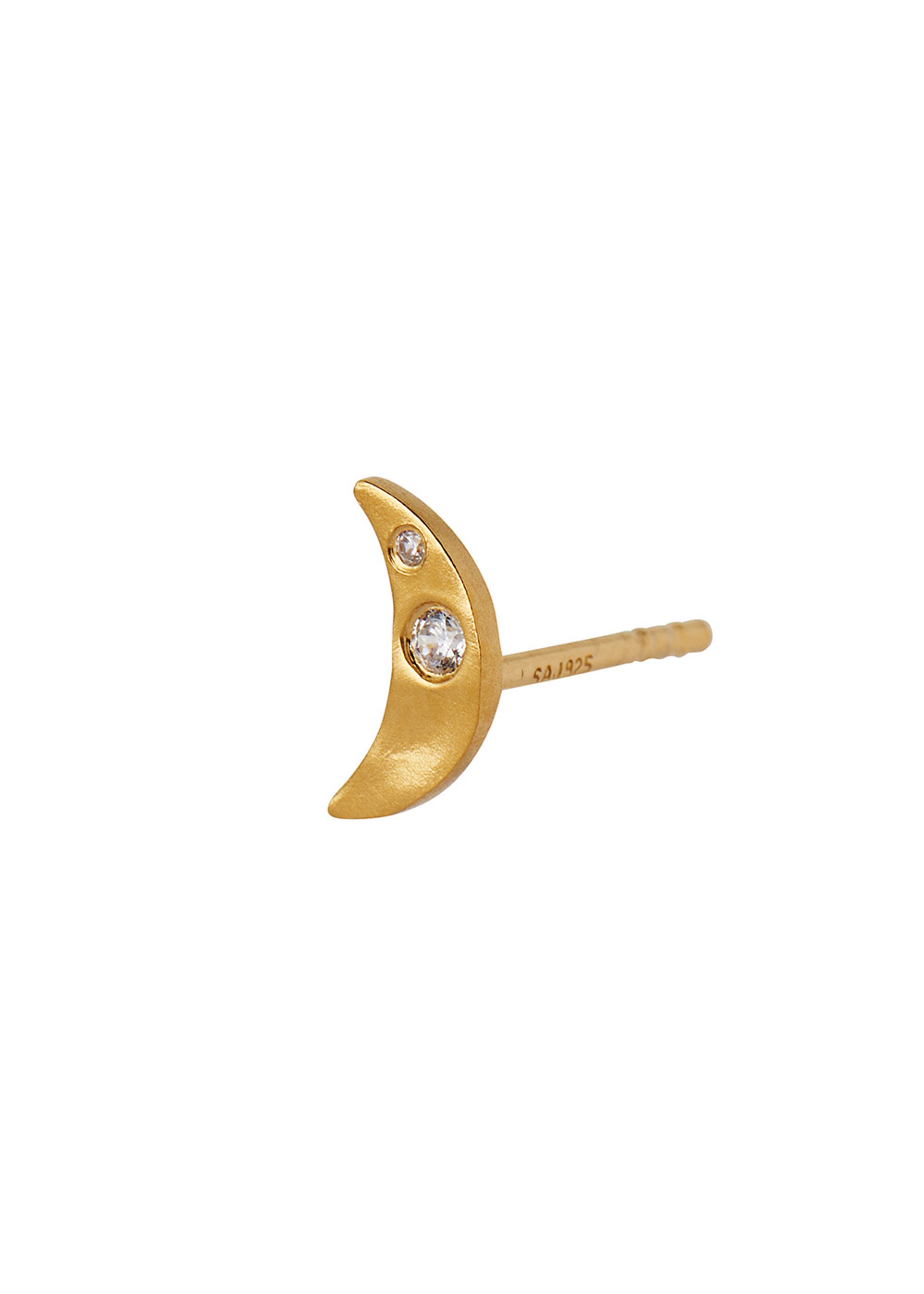 Stine A - Earring - Petit Bella Moon Earring - Gold