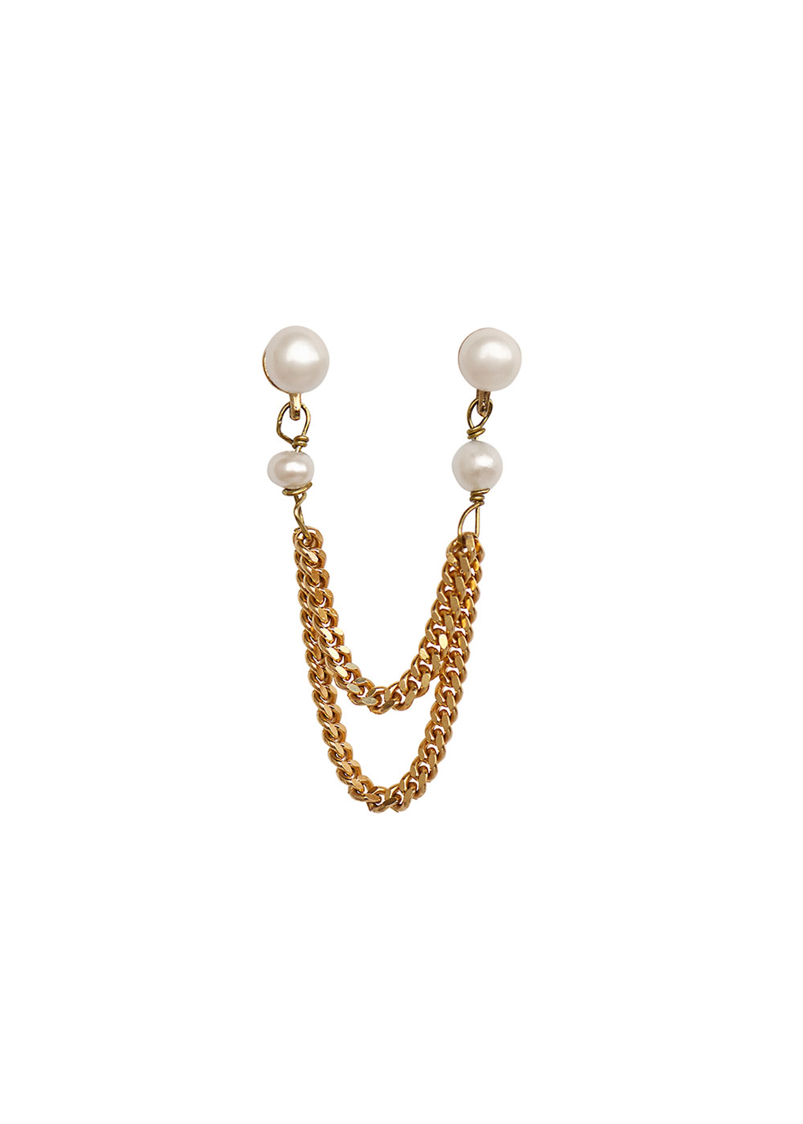Stine A - Boucle d'oreille - Câlin Câlin Earring - Goldplated