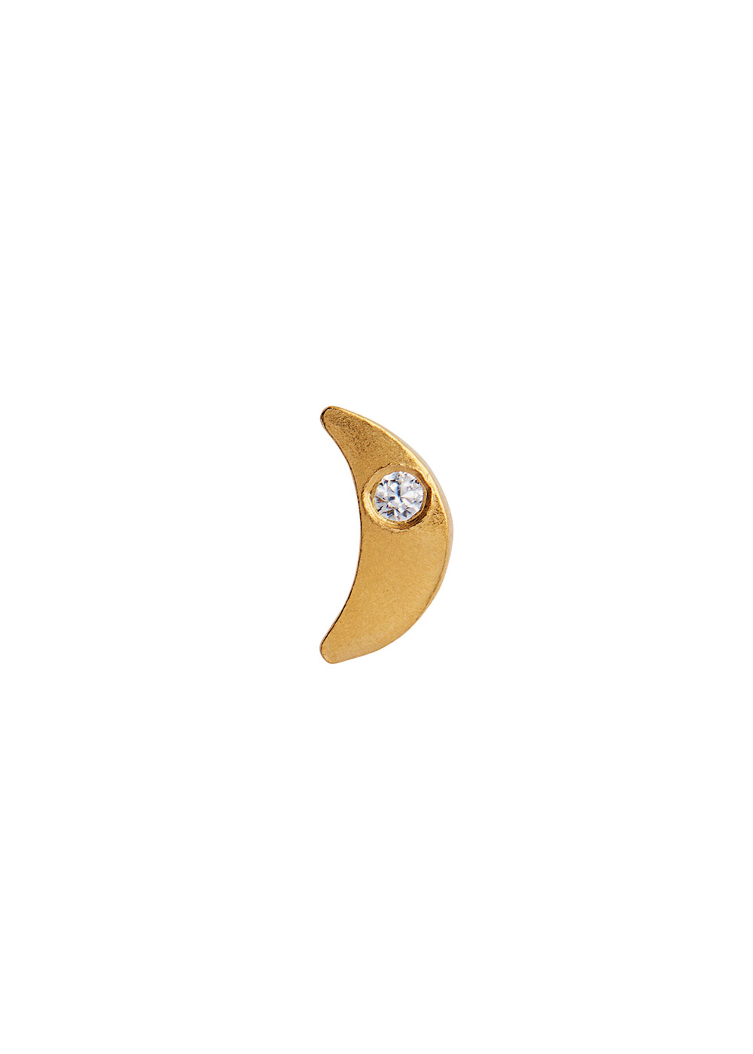 Stine A - Ørering - Tout Petit Bella Moon Earring - Gold