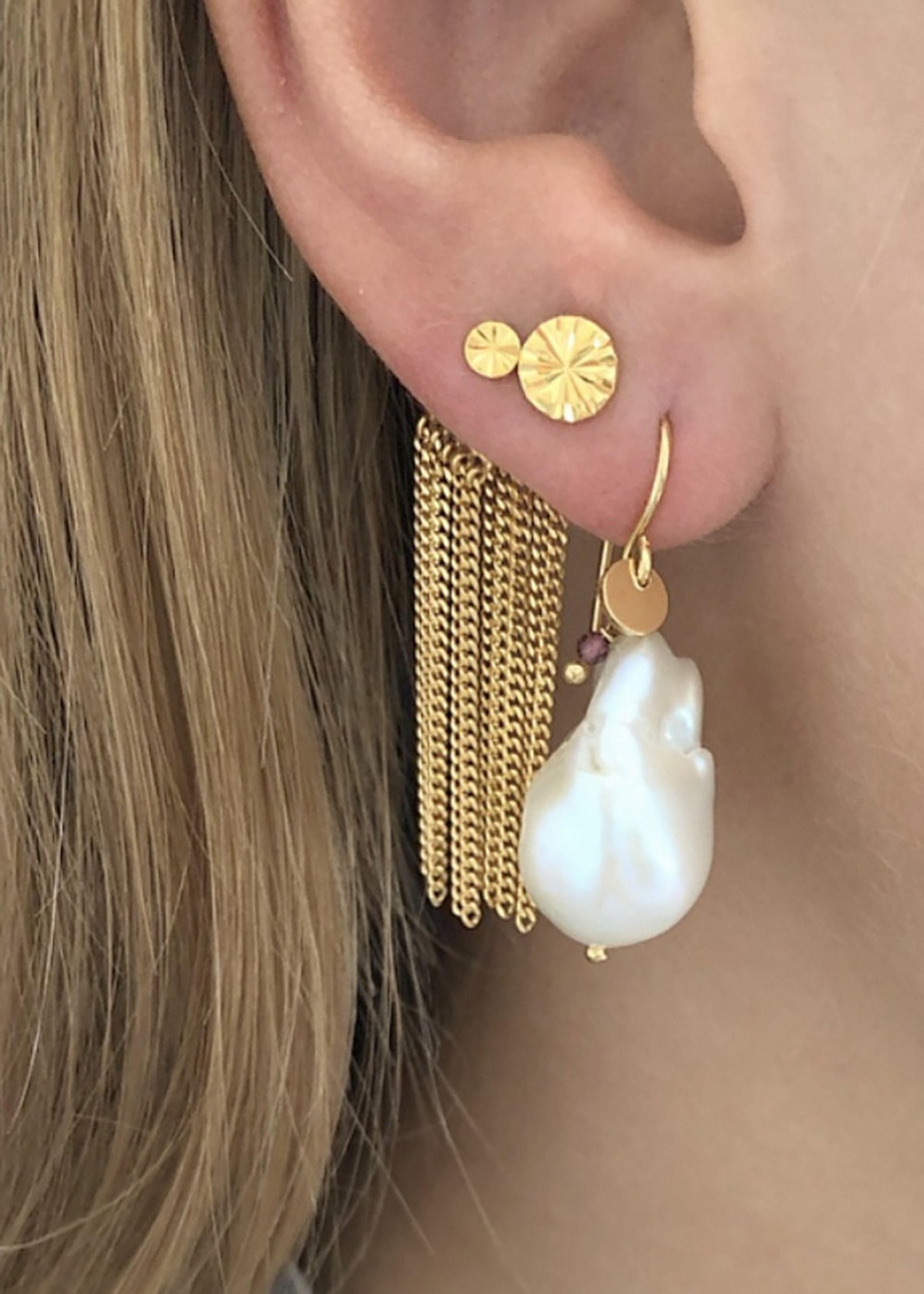 Stine A - Ørering - Très Petit Etoile Earring - Gold