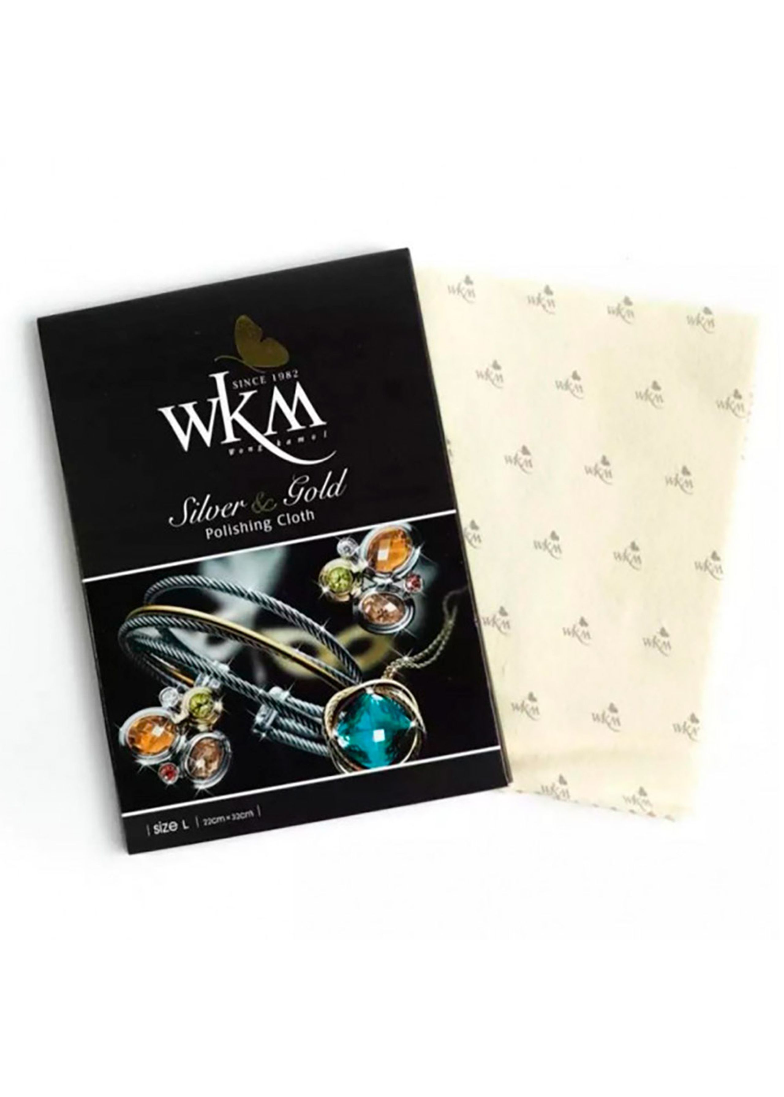 Stine A - Détergent - Silver & Gold Polishing Cloth - White