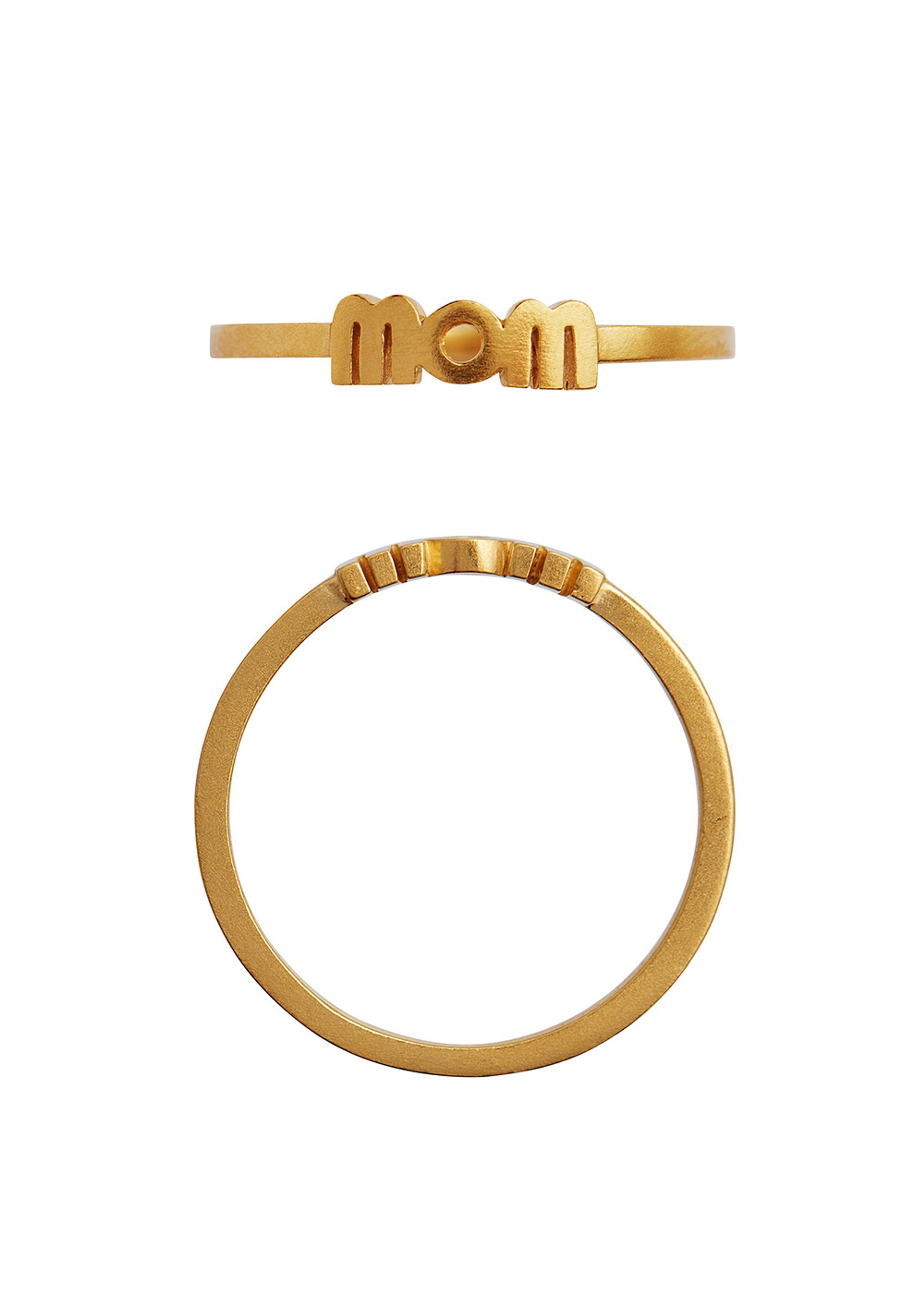 Stine A - Ring - Wow Mom Ring - Gold