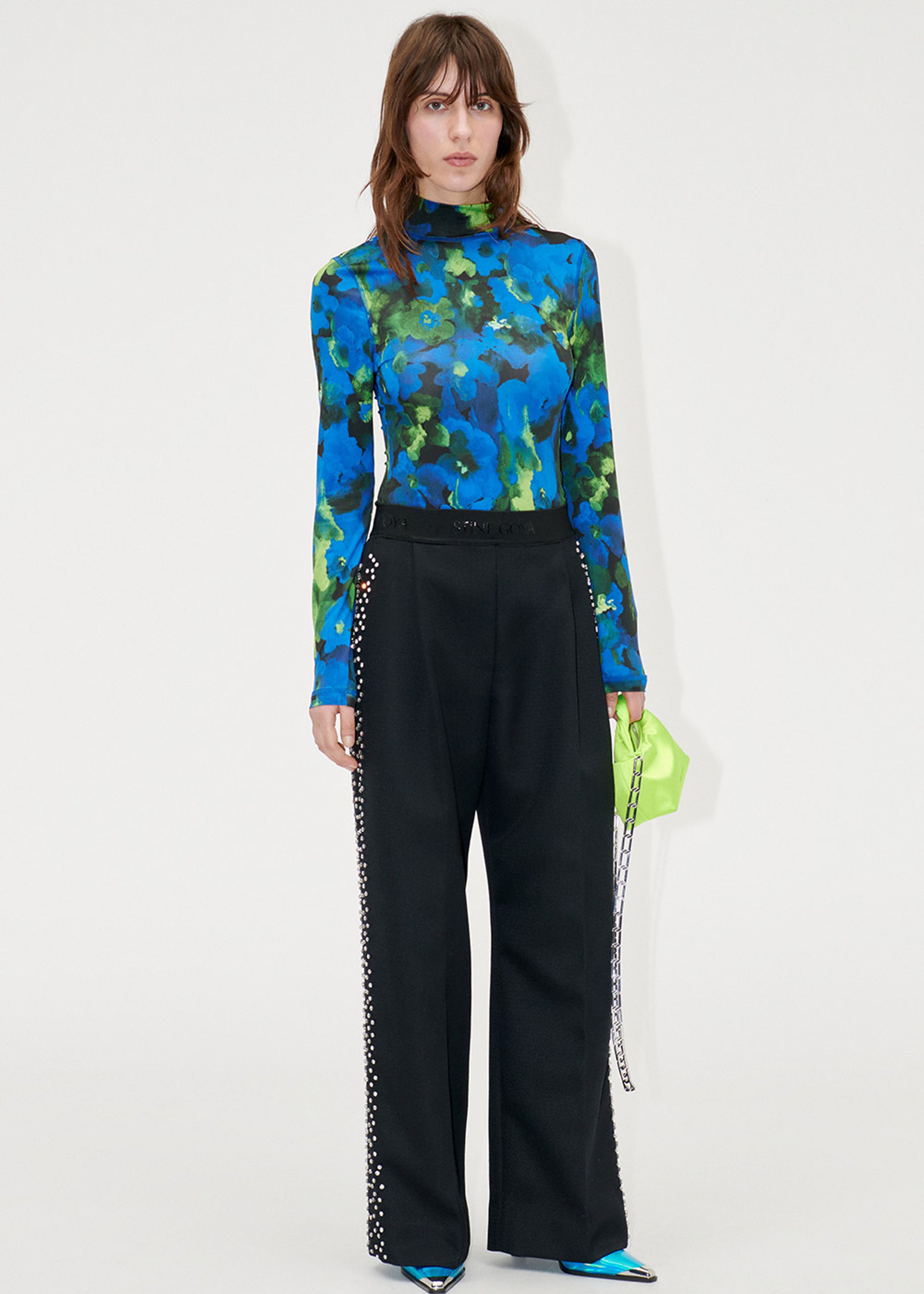 Stine Goya - Blouse - Estelle - Frosted Floral Night