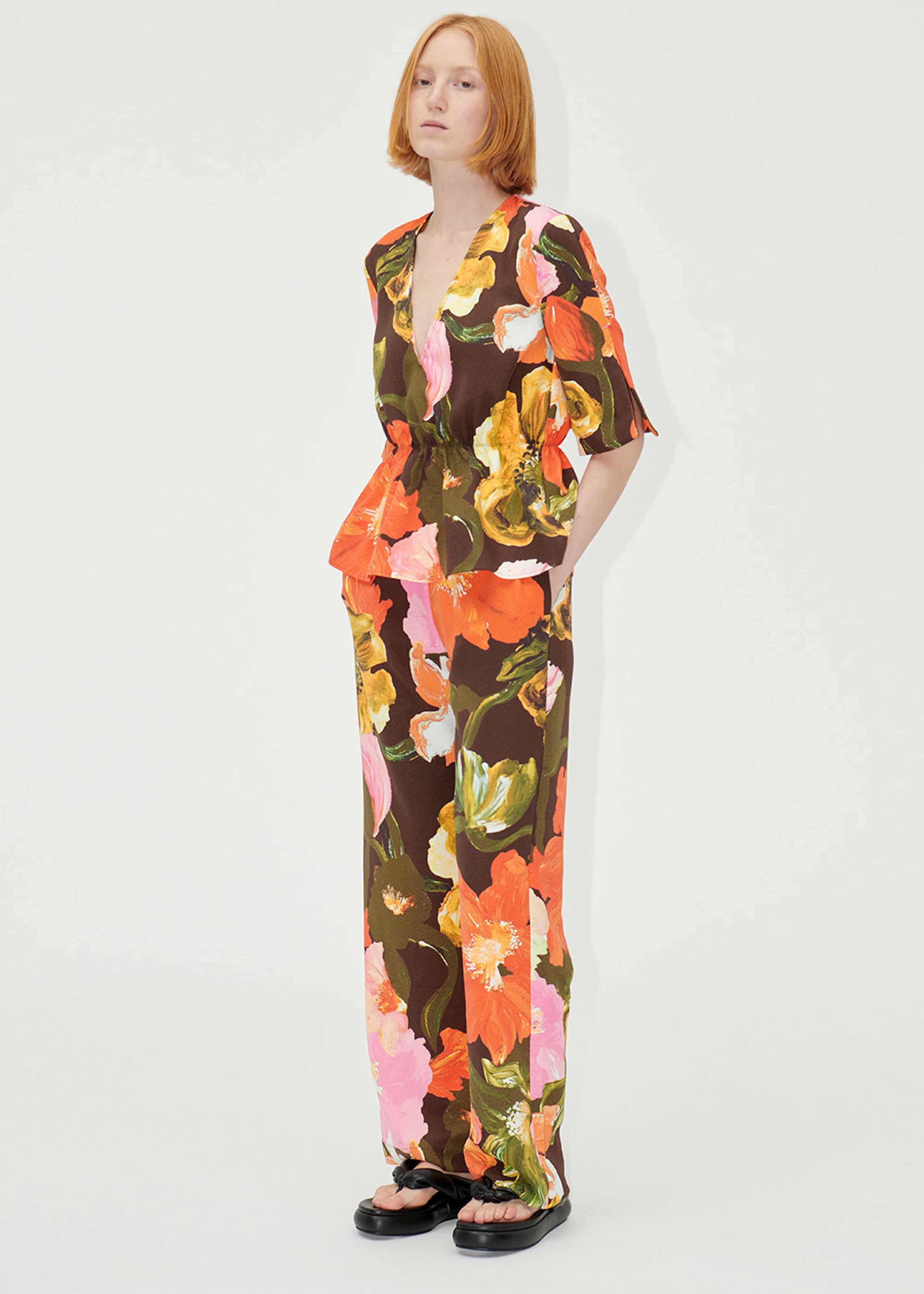 Stine Goya - Hose - SGFatou - Summer Night Poppies