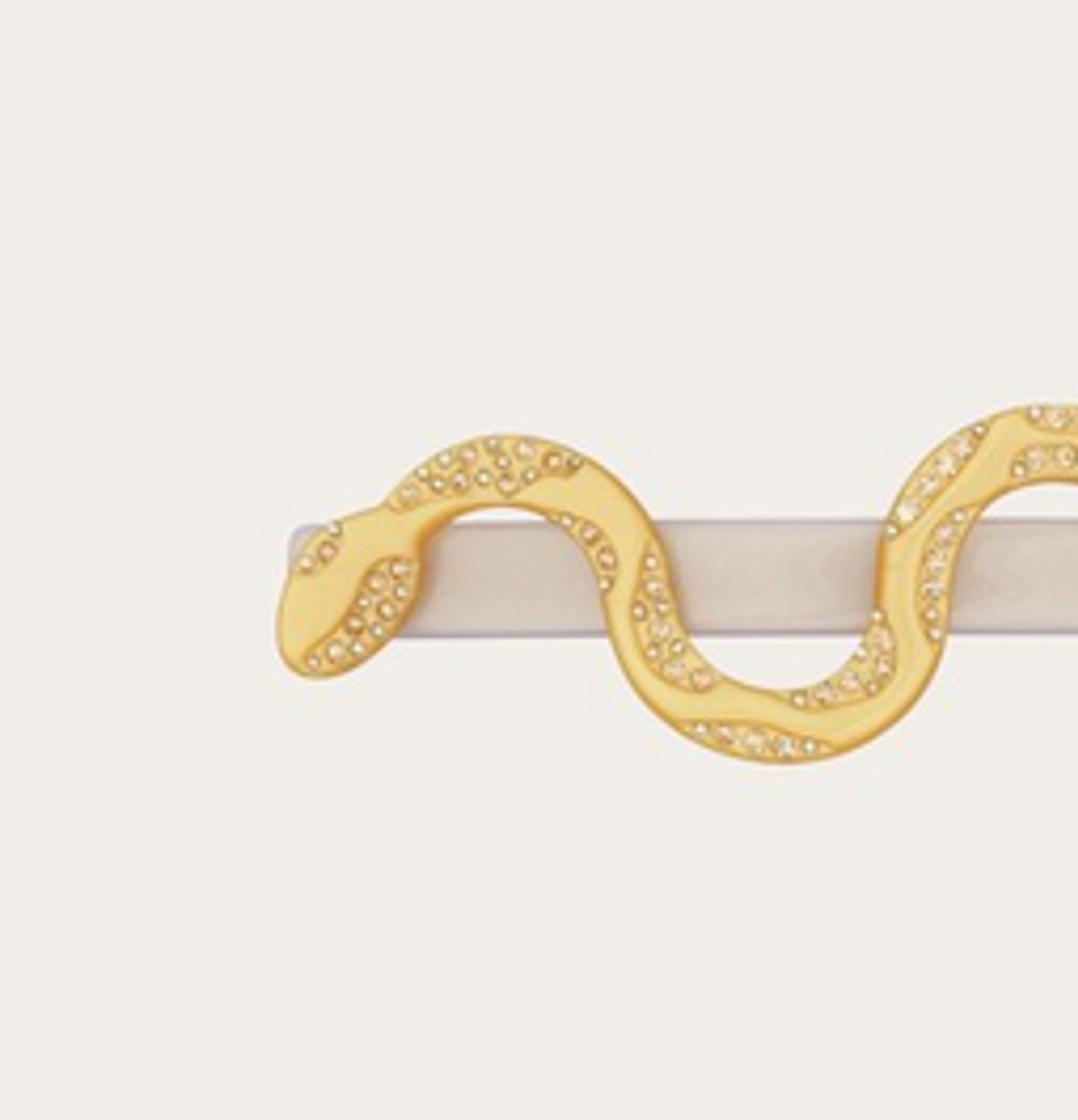 Stine Goya - Hairpin - Serpent - Yellow