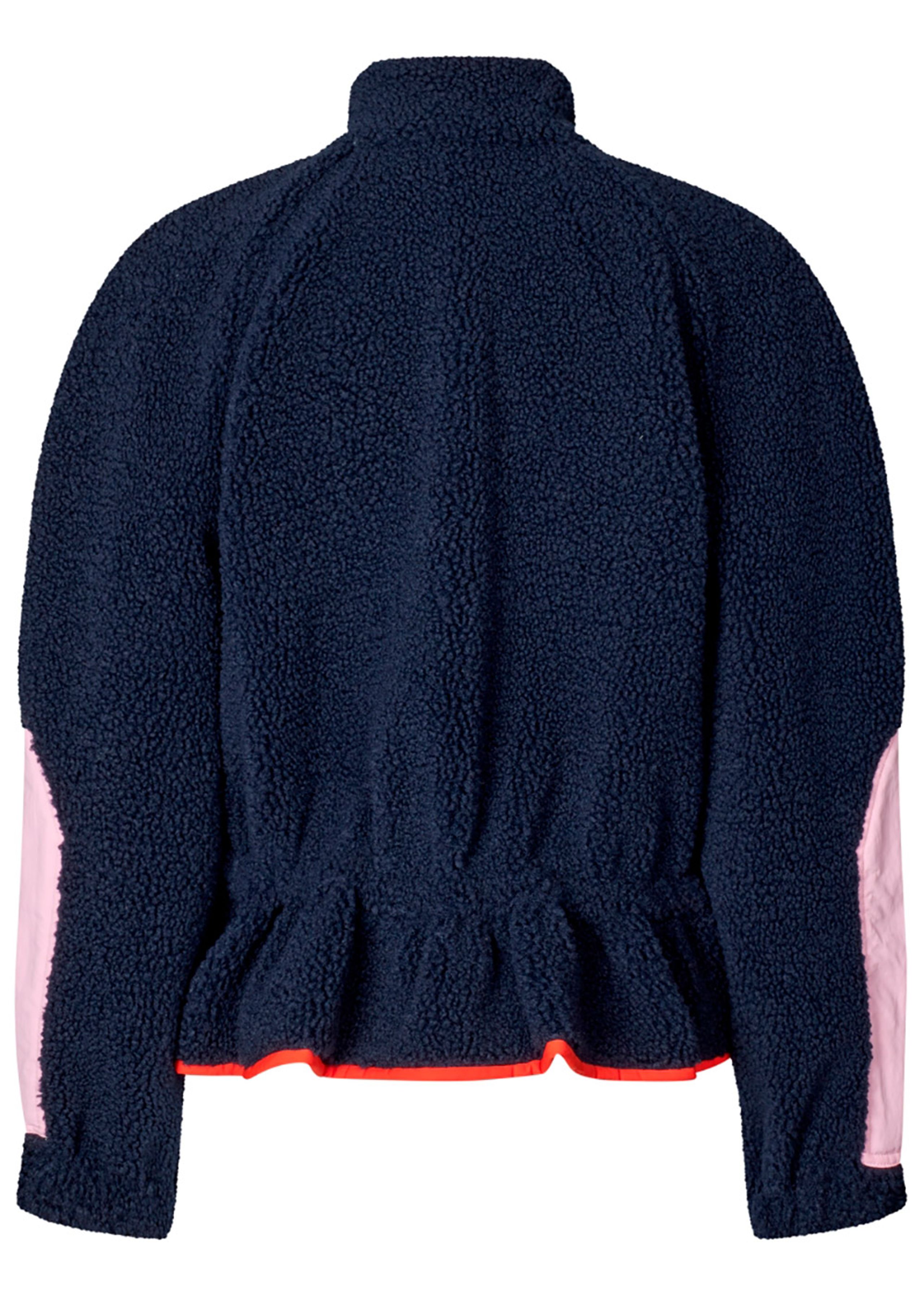 Stine Goya - Bunda - Dropped Shoulder Gathered Jacket - Black Iris