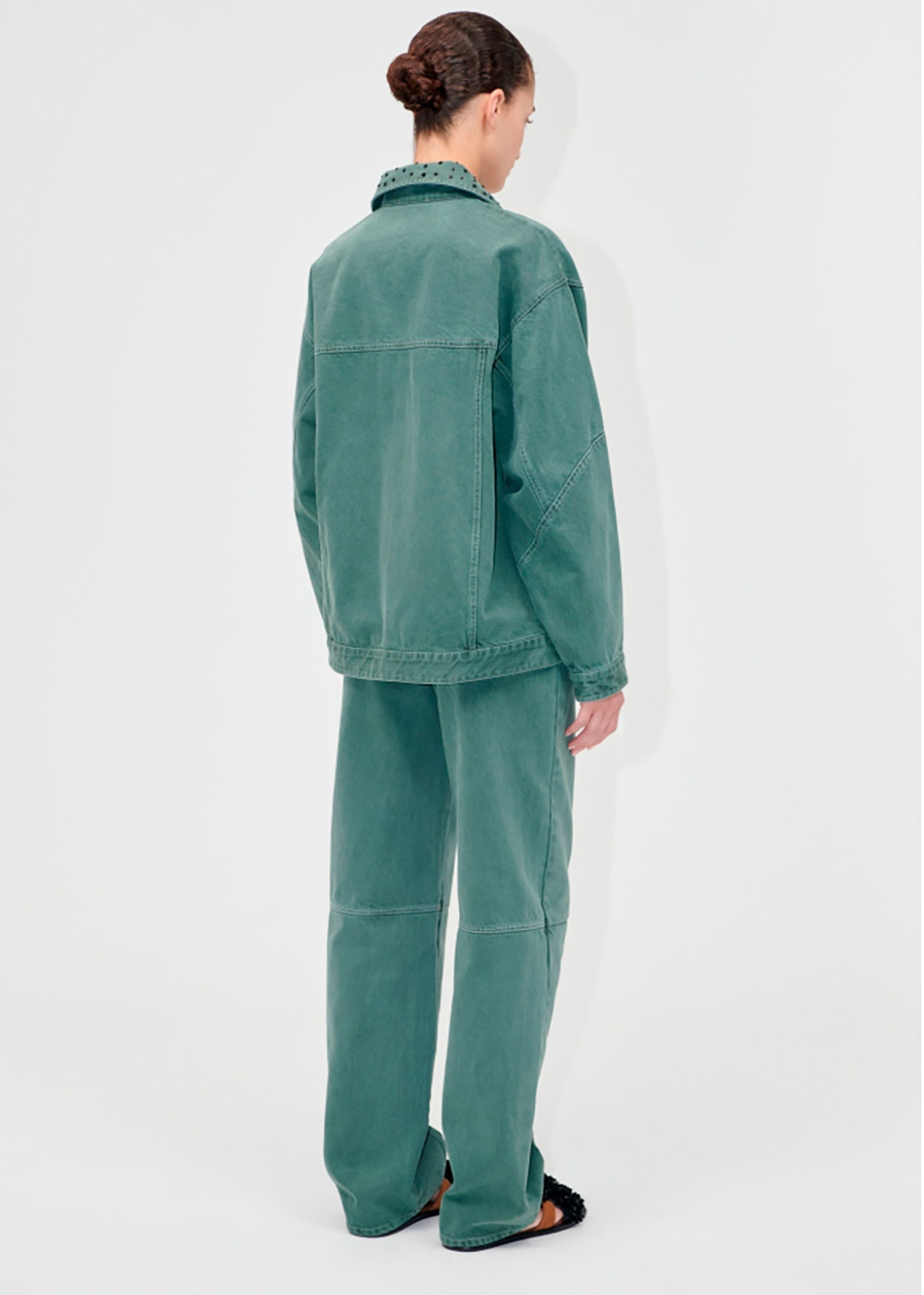 Stine Goya - Jacke - Oversized Pockets Jacket - Dark Green